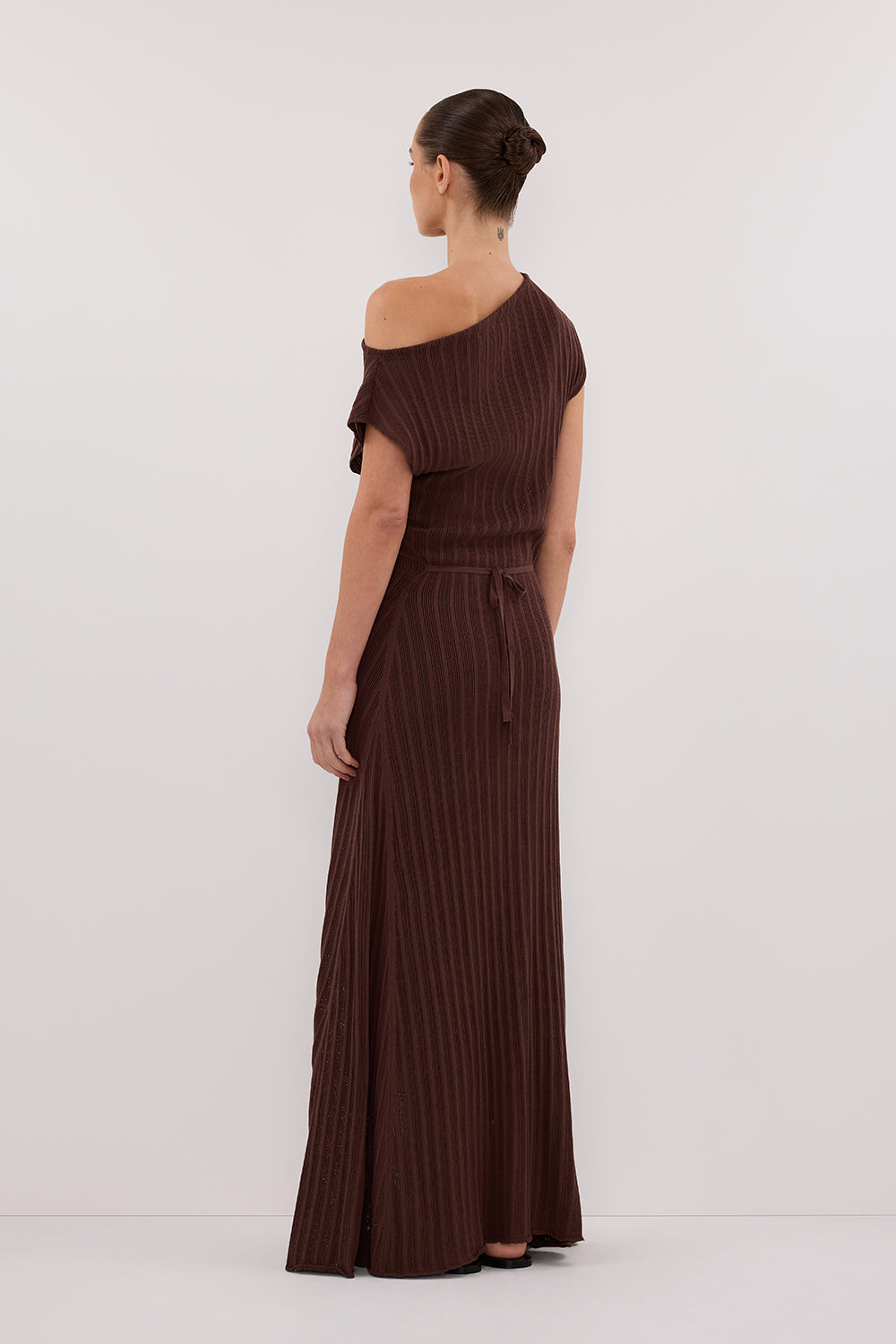 BOWIE WALNUT KNIT MAXI DRESS Clothing DISSH Boutiques 