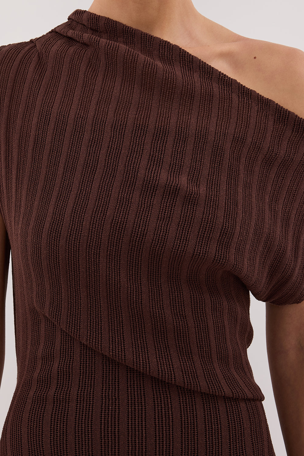 BOWIE WALNUT KNIT MAXI DRESS Clothing DISSH Boutiques 