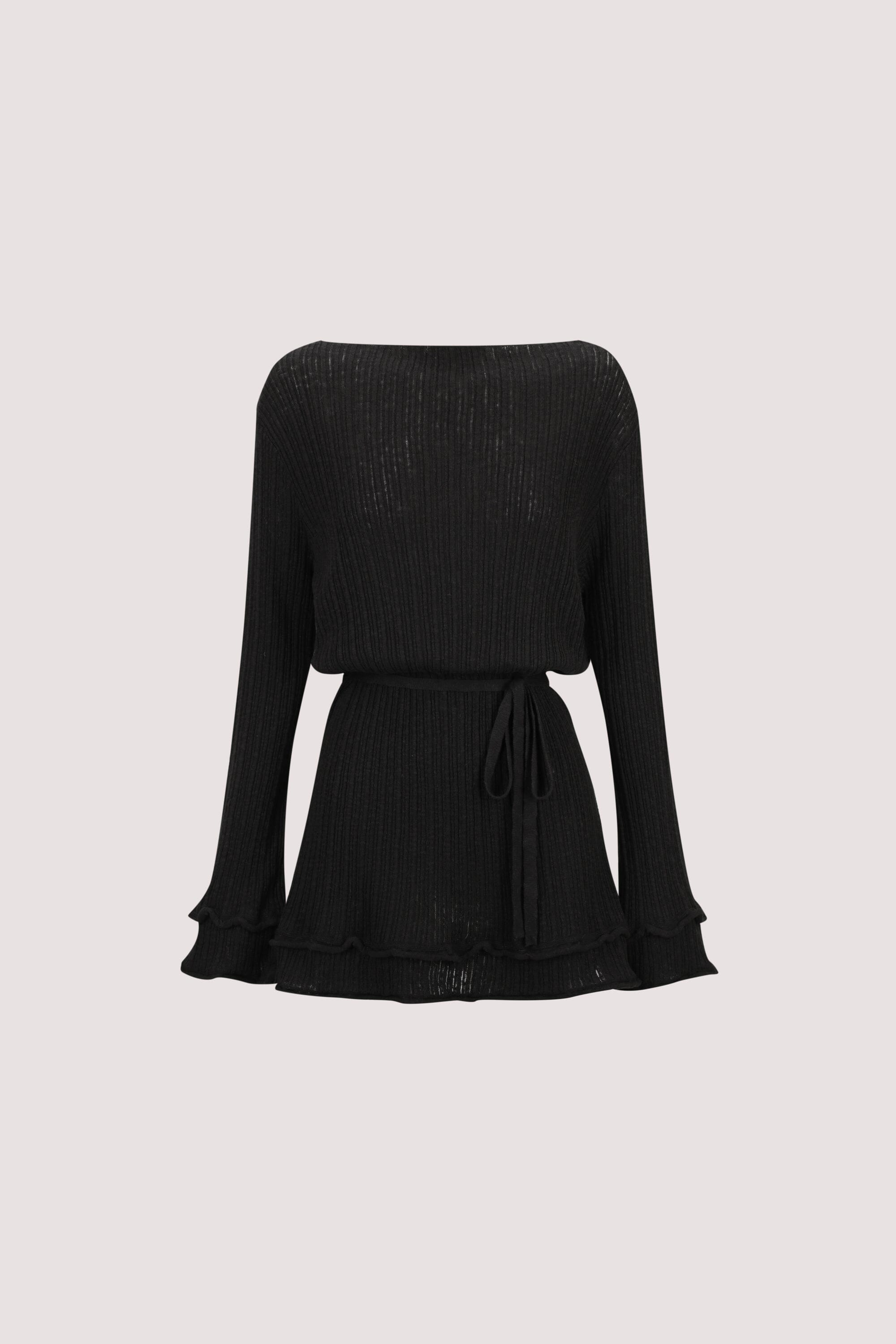 MAX BLACK KNIT MINI DRESS Clothing DISSH Boutiques 