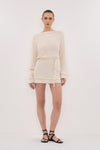 MAX NATURAL KNIT MINI DRESS