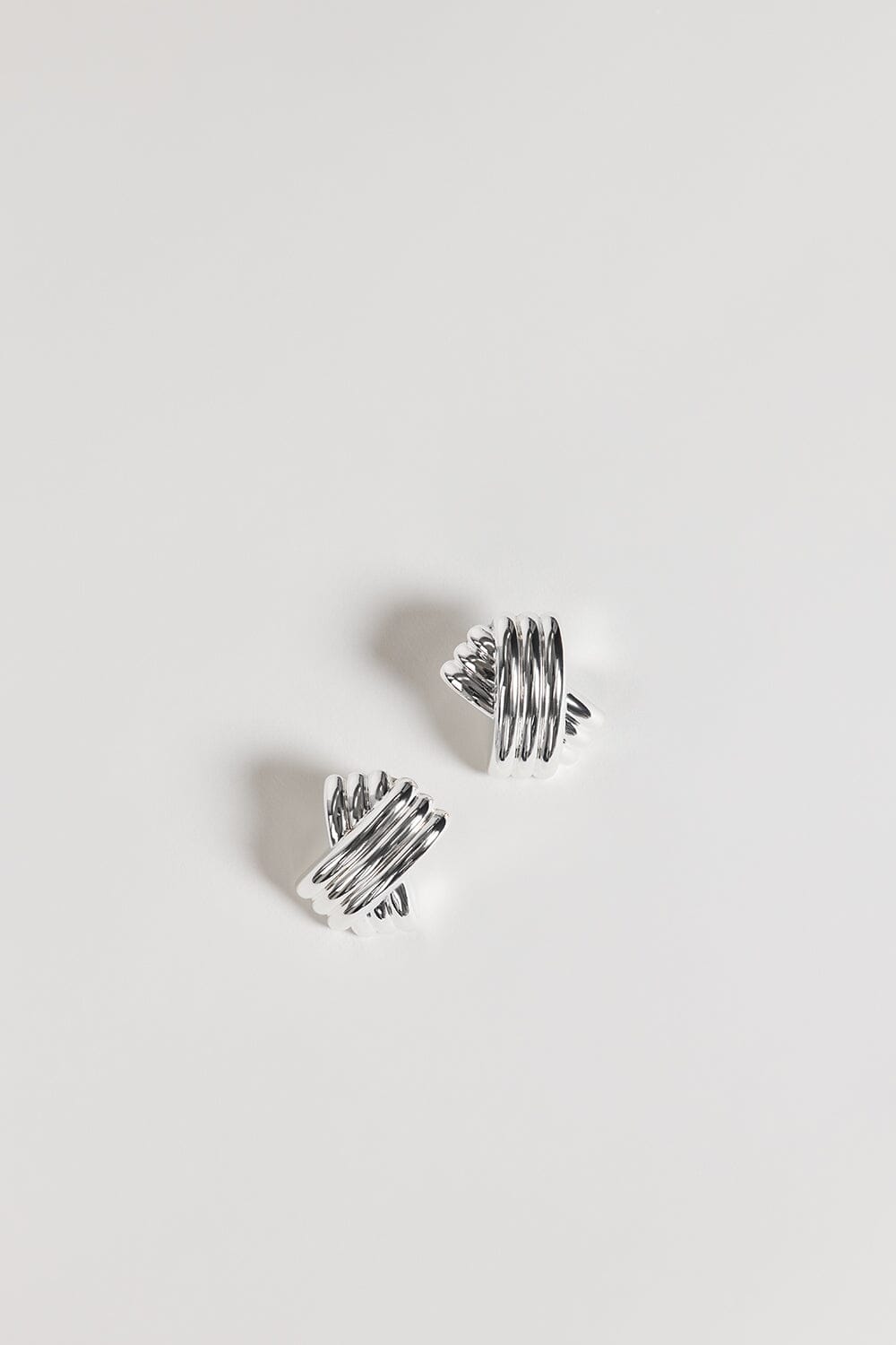MEGA TRIPLE X SILVER EARRING Accessories DISSH Boutiques 