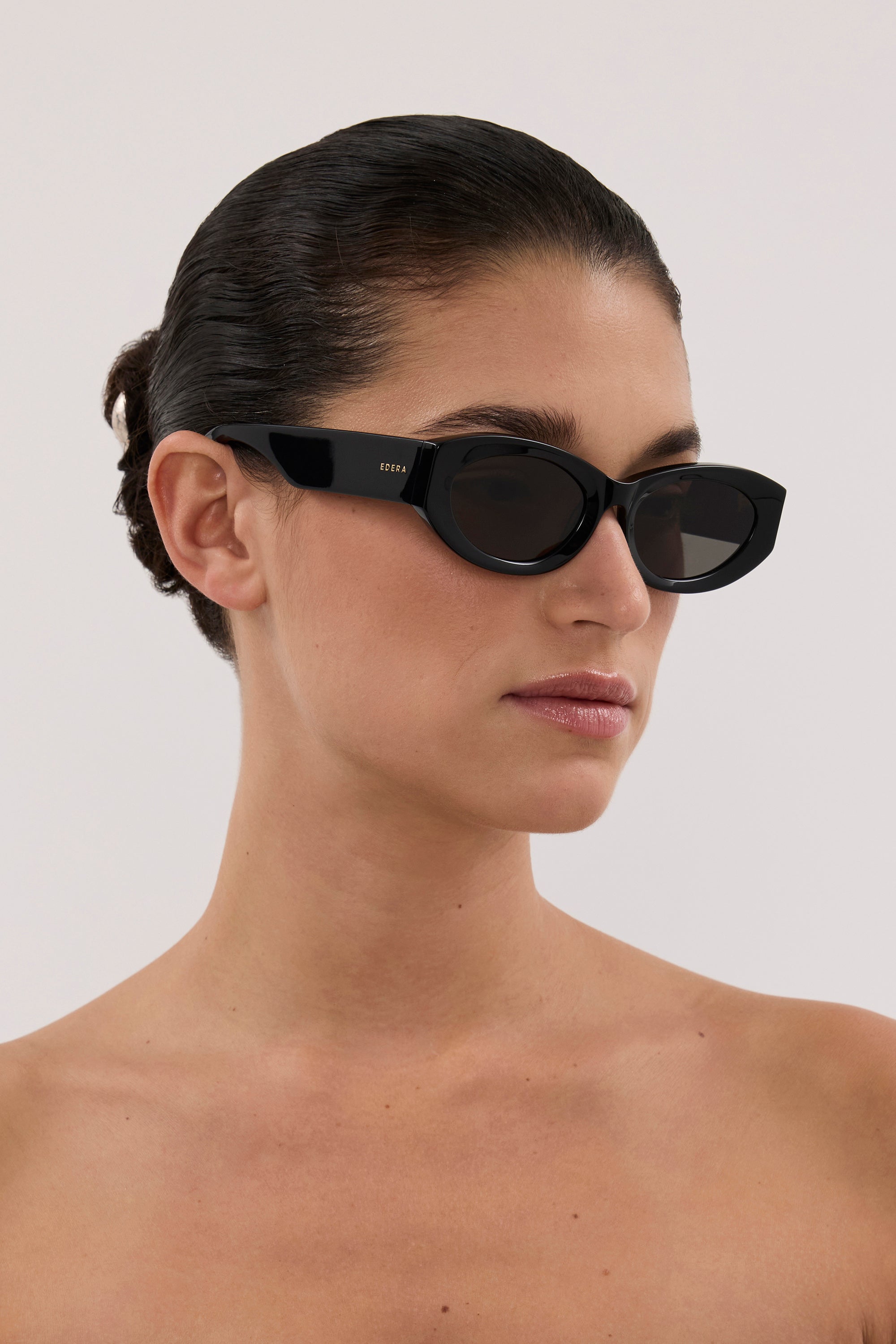 EDERA MARGAUX BLACK SUNGLASSES