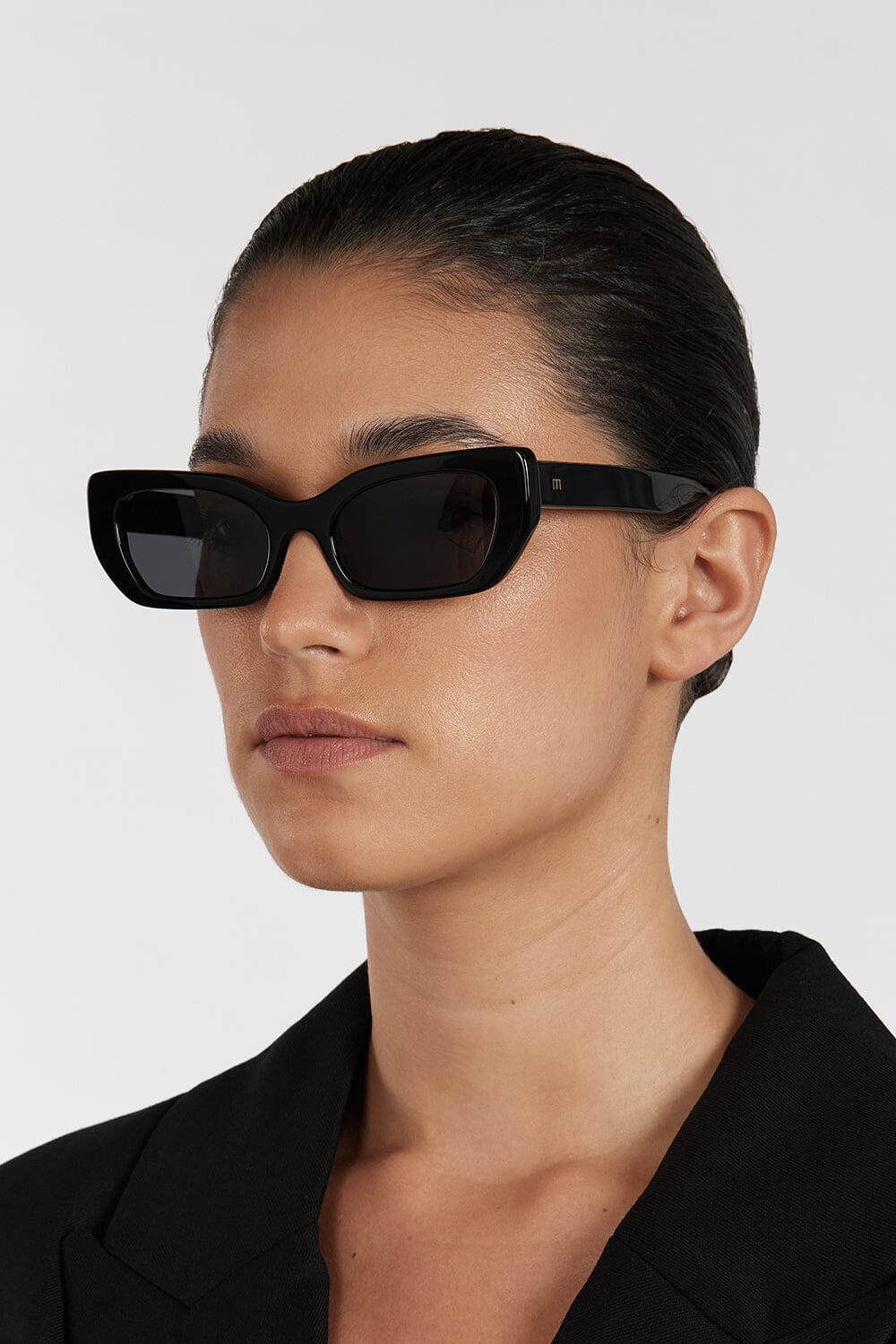 ELISA JOHNSON COOKIE IN GLOSS BLACK SUNGLASSES Accessories ELISA JOHNSON 