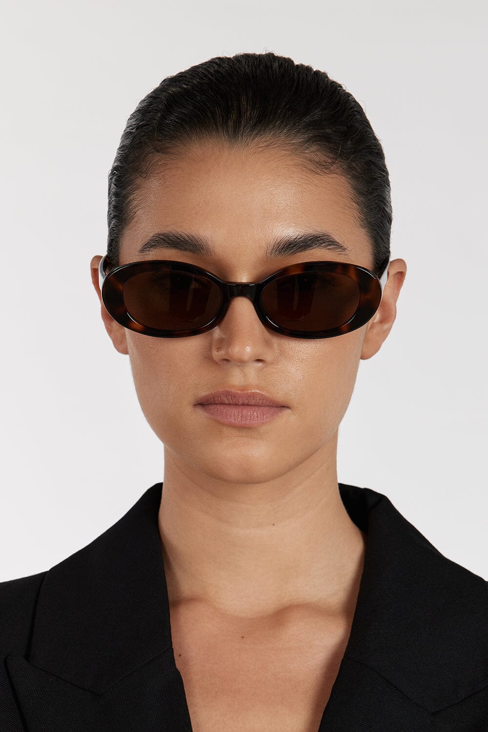 ELISA JOHNSON LYRIC LEIGH IN BROWN TORTOISE SUNGLASSES Accessories ELISA JOHNSON 