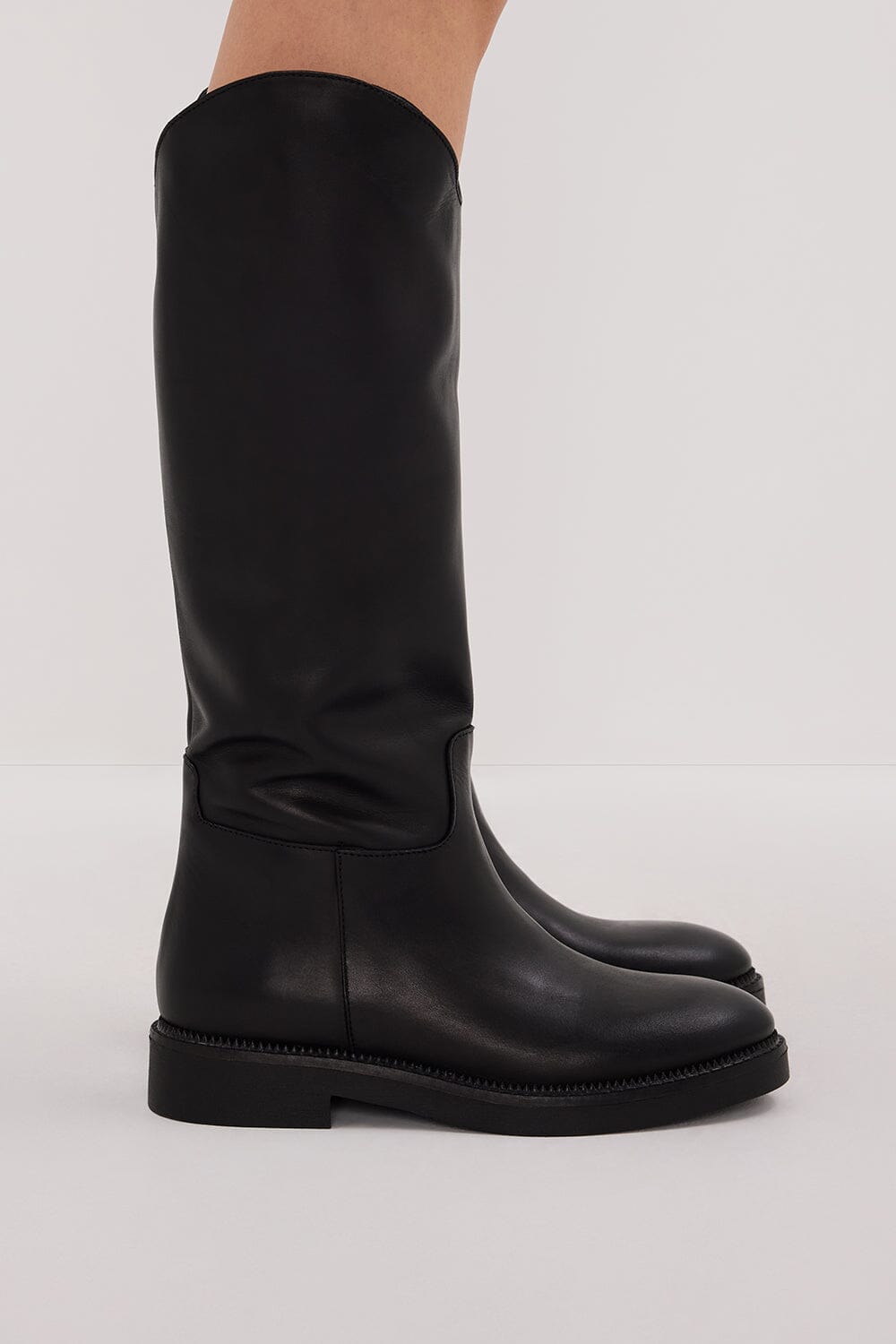 DOF STUDIOS GIADA BLACK BOOT Shoes DOF STUDIOS 