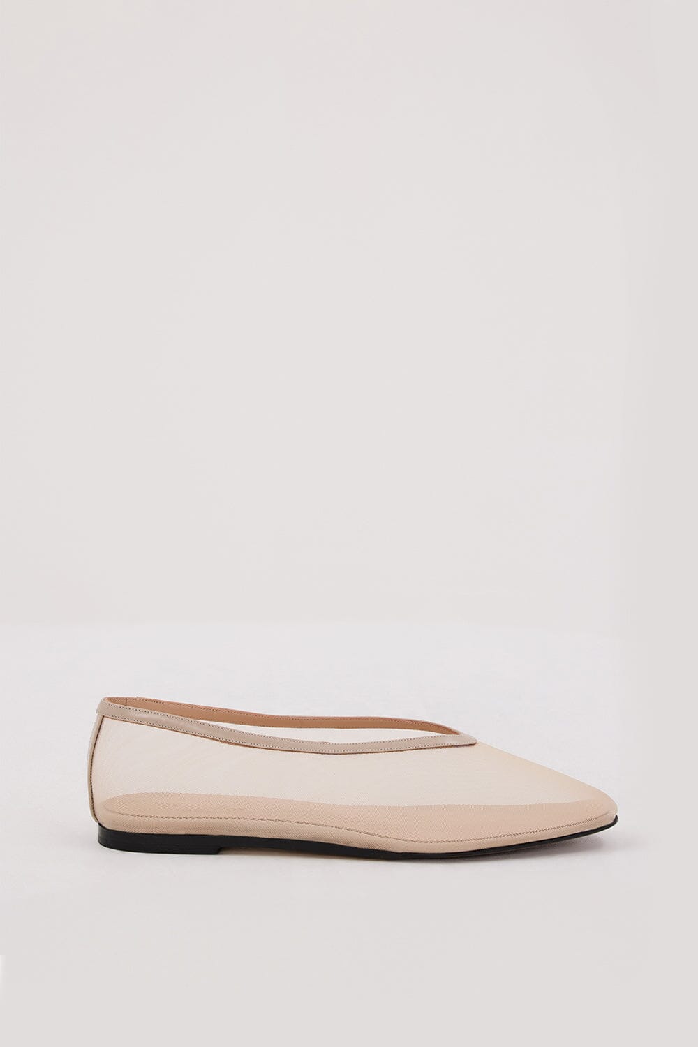 DOF STUDIOS MAISON MESH NUDE BALLET FLAT Shoes DISSH Boutiques 35 NUDE 