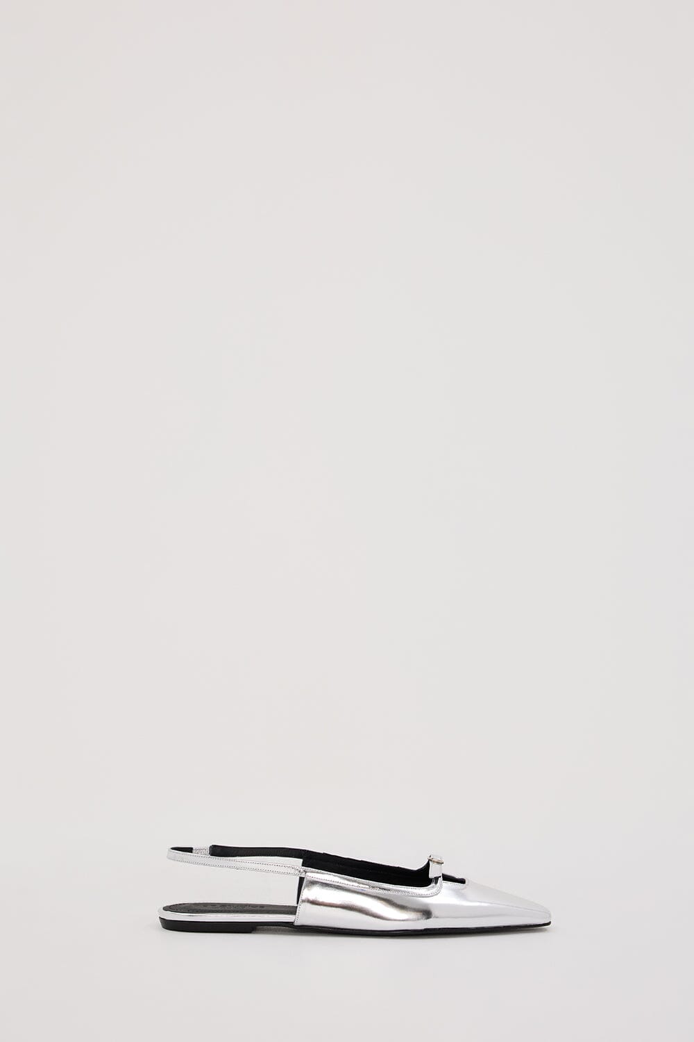 D.O.F STUDIOS PAULINA SILVER FLAT Shoes DISSH Boutiques 