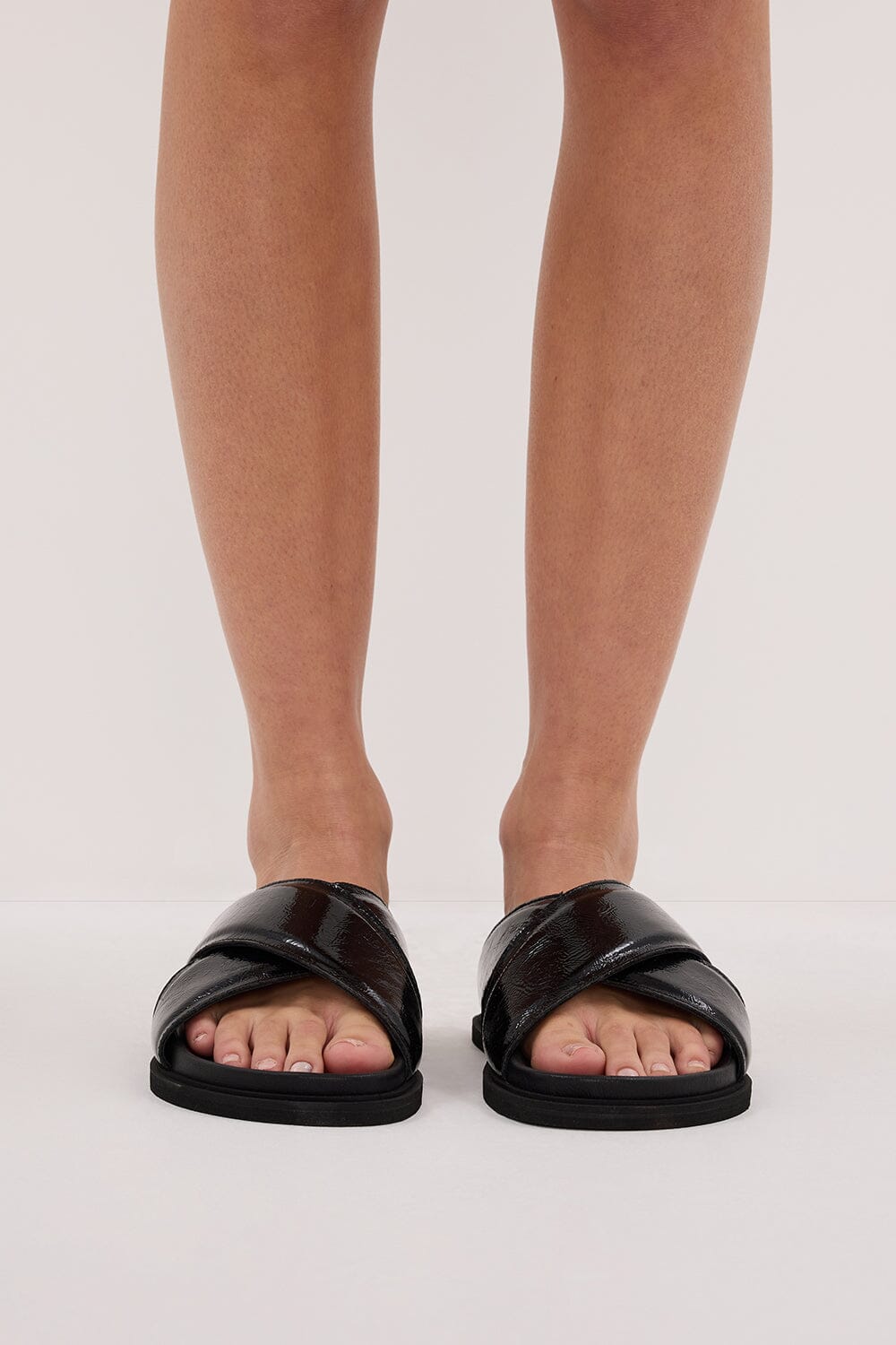 DOF STUDIOS BLACK ROSA SANDAL Shoes DISSH Boutiques 