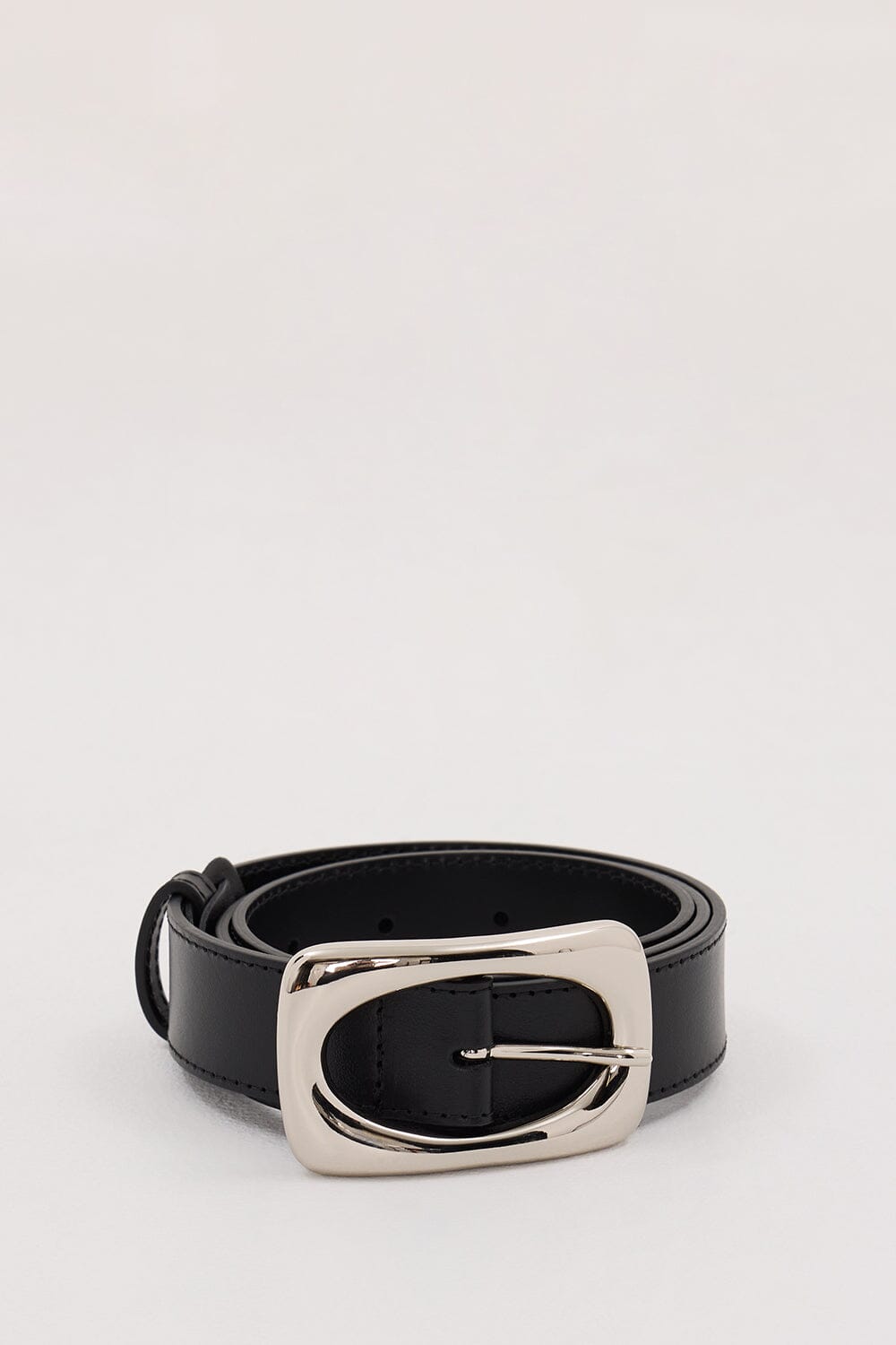 DOF STUDIOS? THEA BLACK SILVER BELT? Accessories DISSH Boutiques XS/S BLACK 