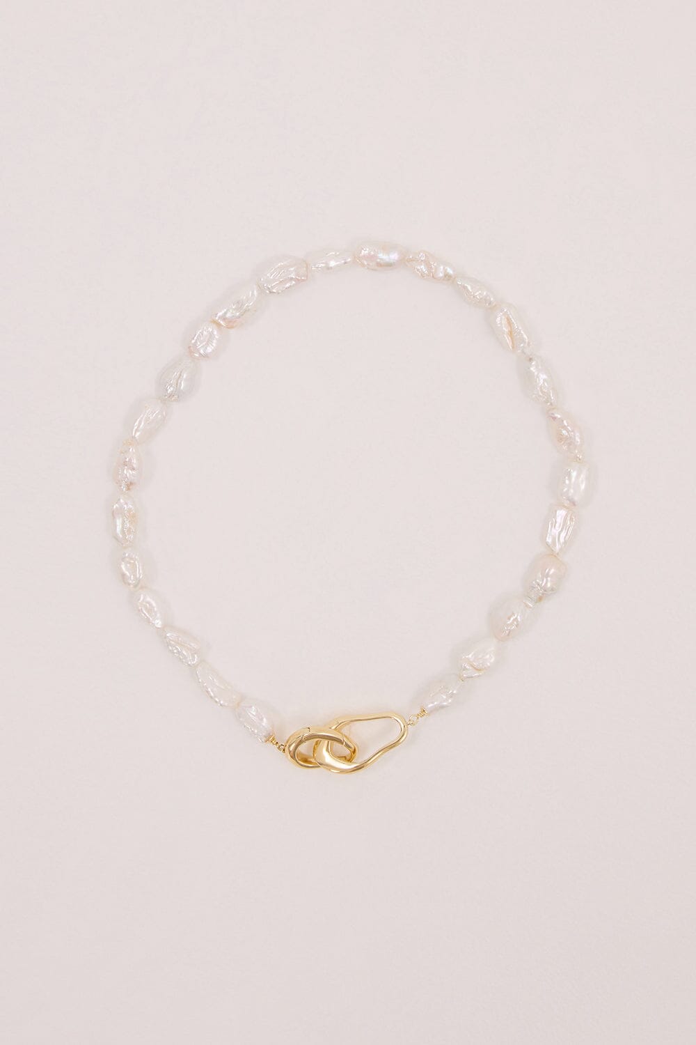 F+H GOLD FOUNDATION PEARL NECKLACE Accessories DISSH Boutiques 