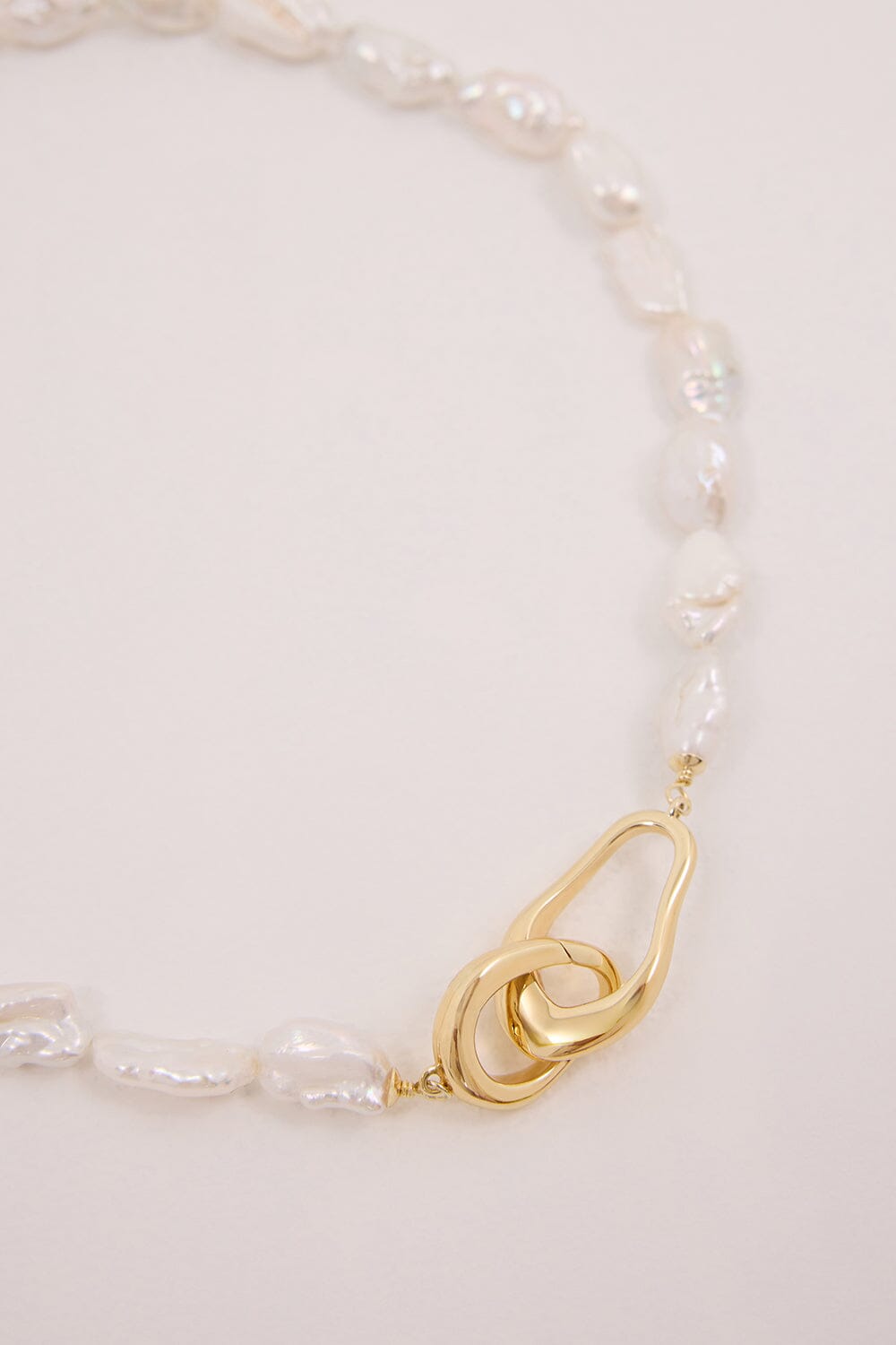 F+H GOLD FOUNDATION PEARL NECKLACE Accessories DISSH Boutiques 