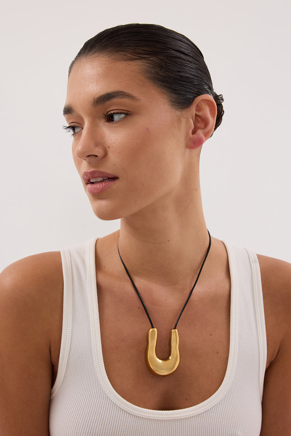 NOAH THE LABEL GOLD FLUID NECKLACE Accessories NOAH THE LABEL 