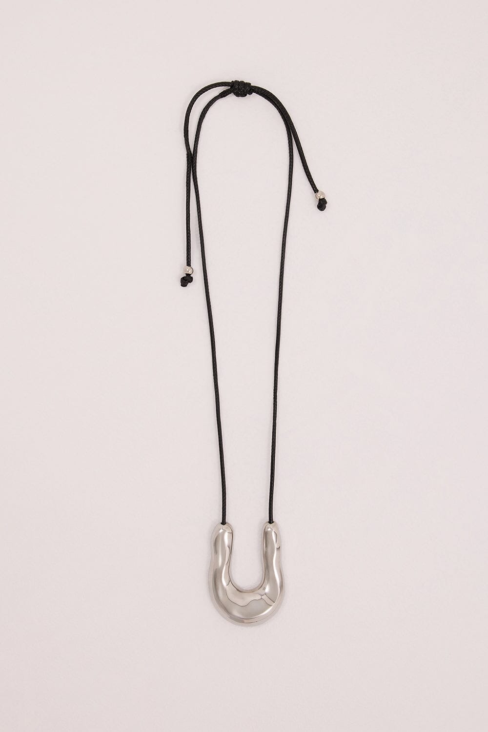 NOAH THE LABEL SILVER FLUID NECKLACE Accessories DISSH Boutiques 