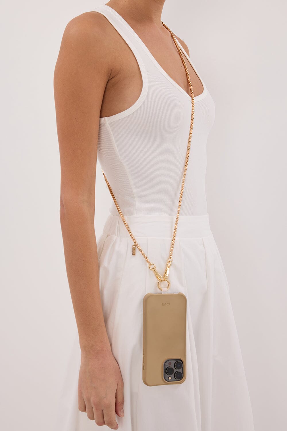 LOUVE COLLECTION GOLD GAIA CHAIN Accessories DISSH Boutiques 