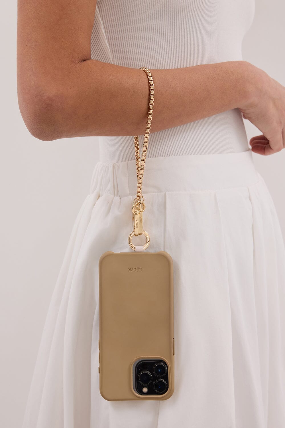 LOUVE COLLECTION GOLD GAIA WRISTLET Accessories LOUVE O/S GOLD 