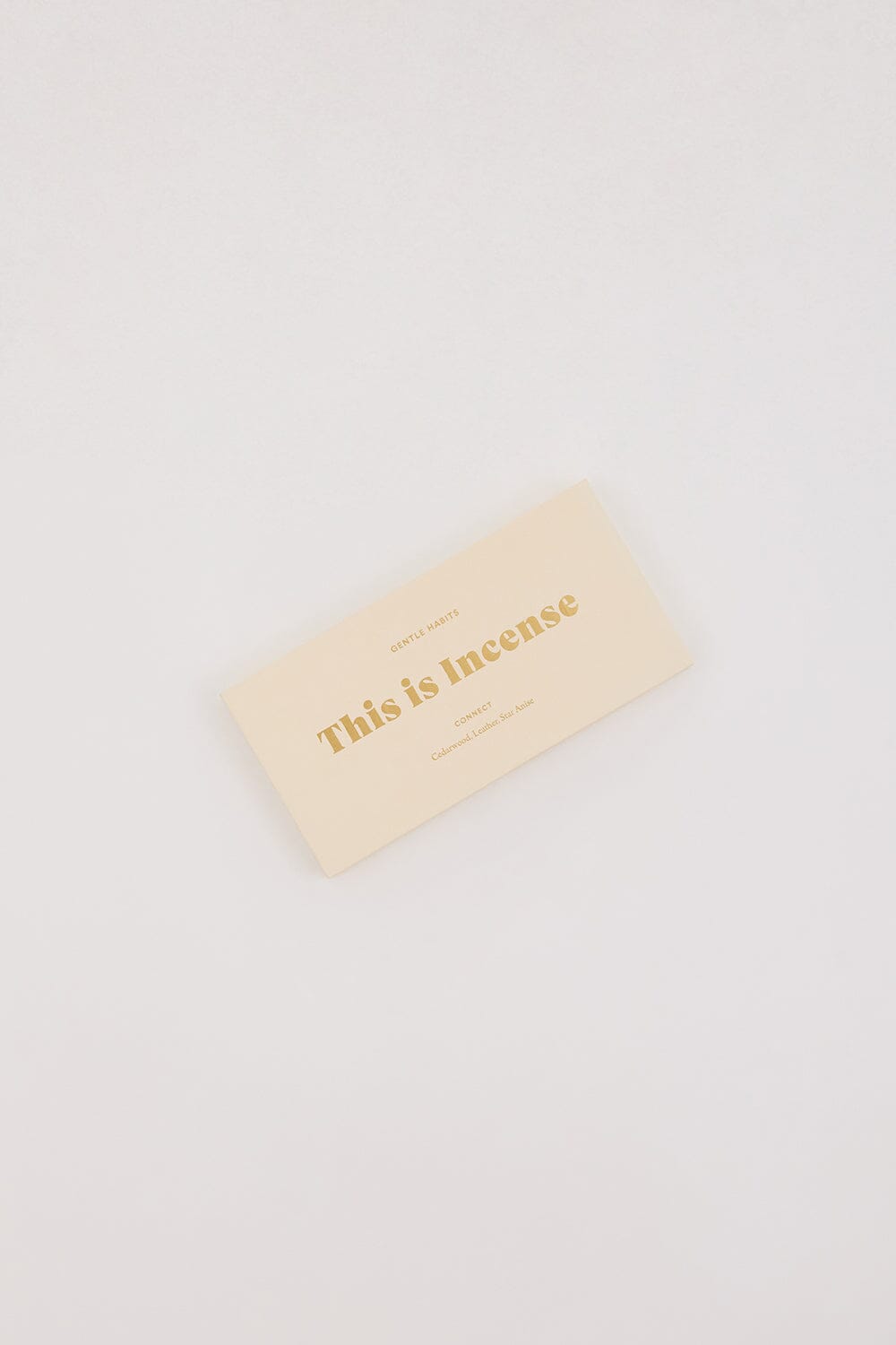 GENTLE HABITS INCENSE - CONNECT Accessories GENTLE HABITS O/S OFF WHITE 