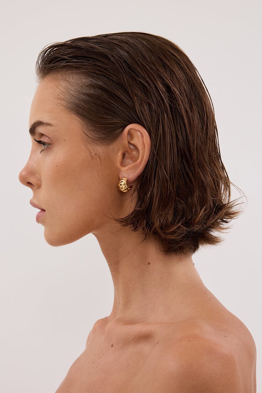 HEAVEN MAYHEM TERRE EARRING GOLD Accessories DISSH Boutiques 