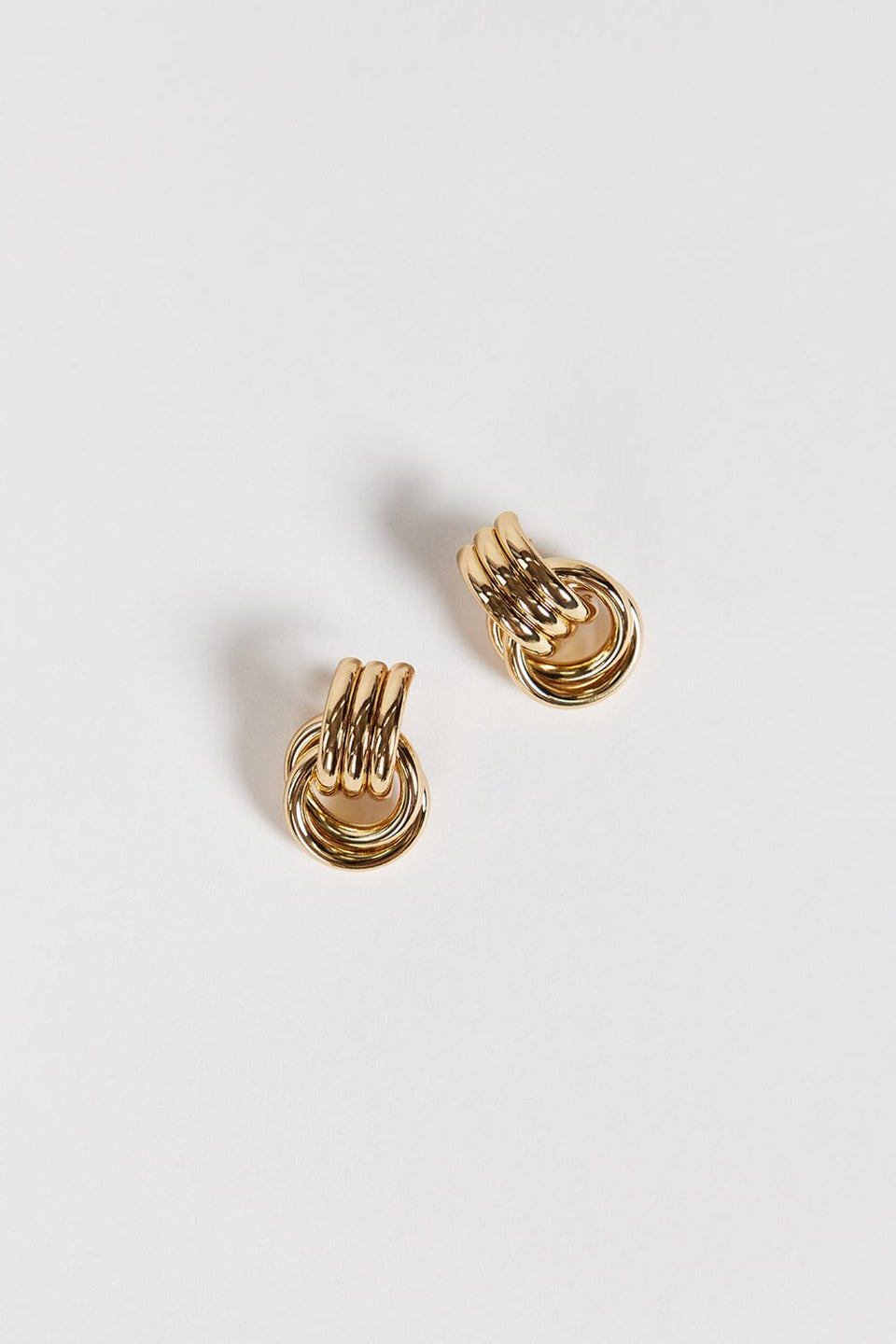 HEAVEN MAYHEM MINI KNOT GOLD EARRING Accessories HEAVEN MAYHEM O/S GOLD 
