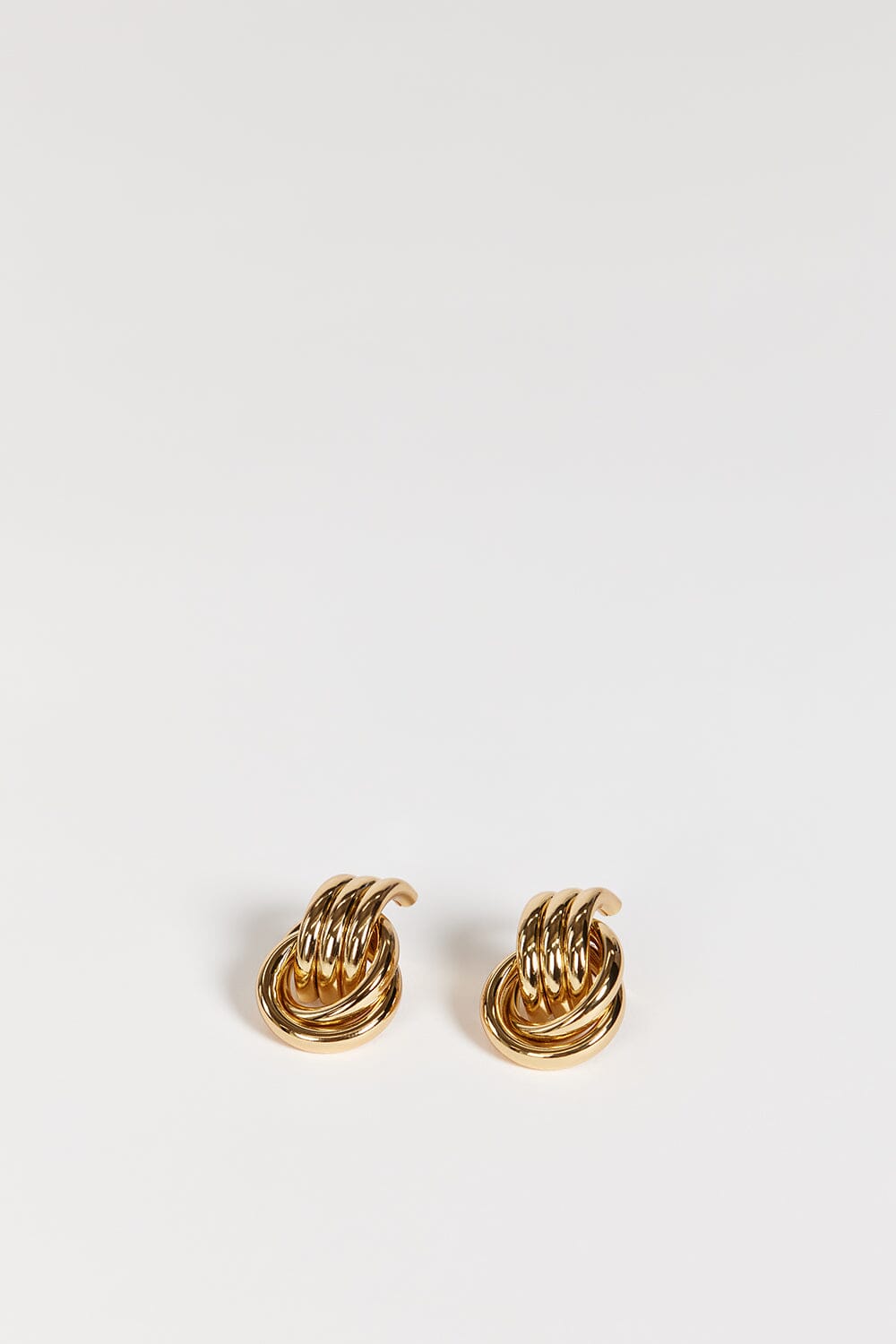 HEAVEN MAYHEM MINI KNOT GOLD EARRING Accessories HEAVEN MAYHEM 