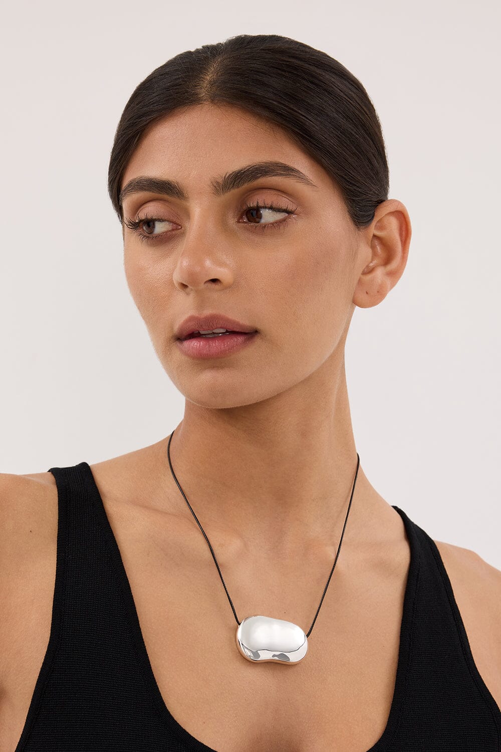 HEAVEN MAYHEM JULIA SILVER NECKLACE Accessories DISSH Boutiques 