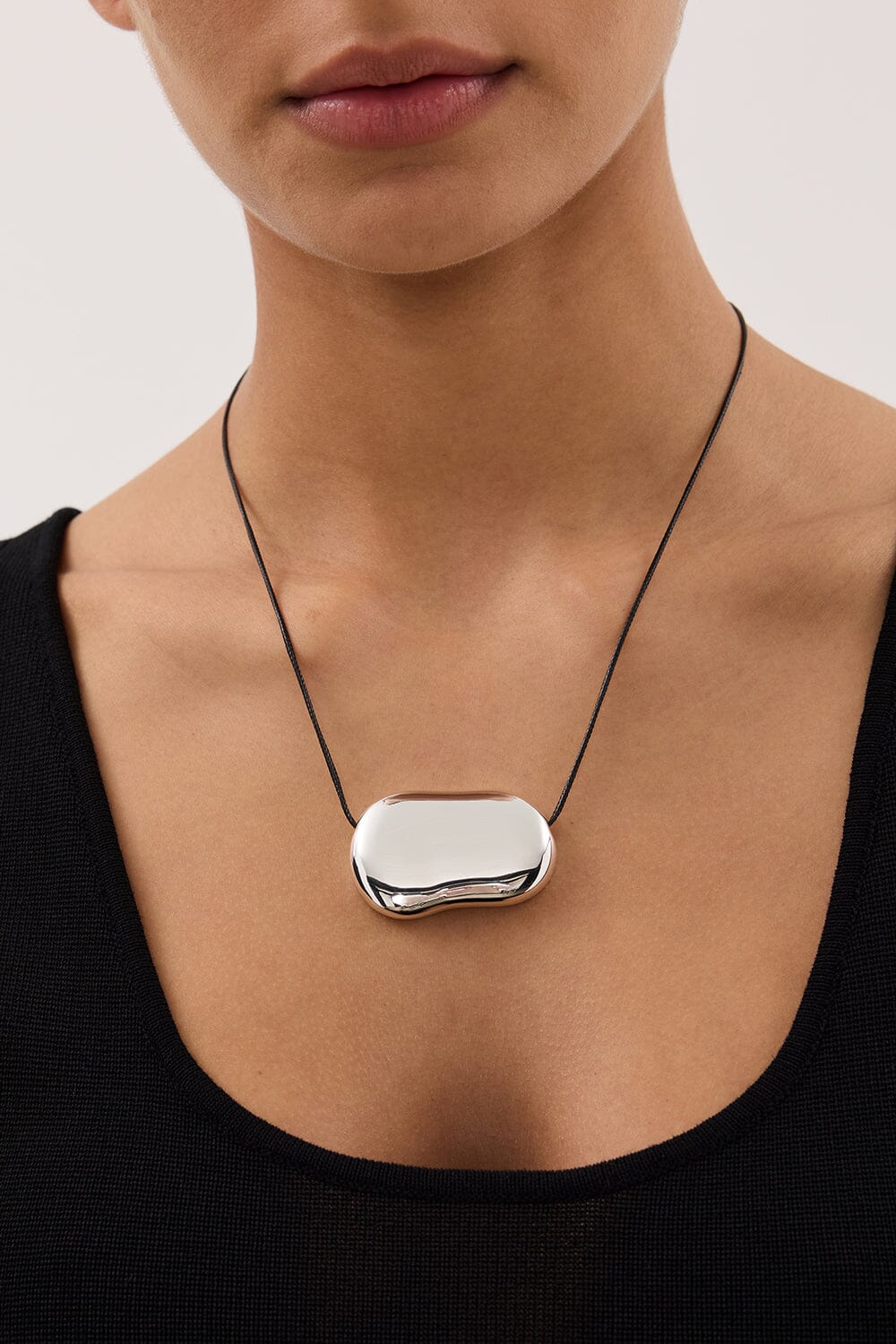 HEAVEN MAYHEM JULIA SILVER NECKLACE Accessories DISSH Boutiques 
