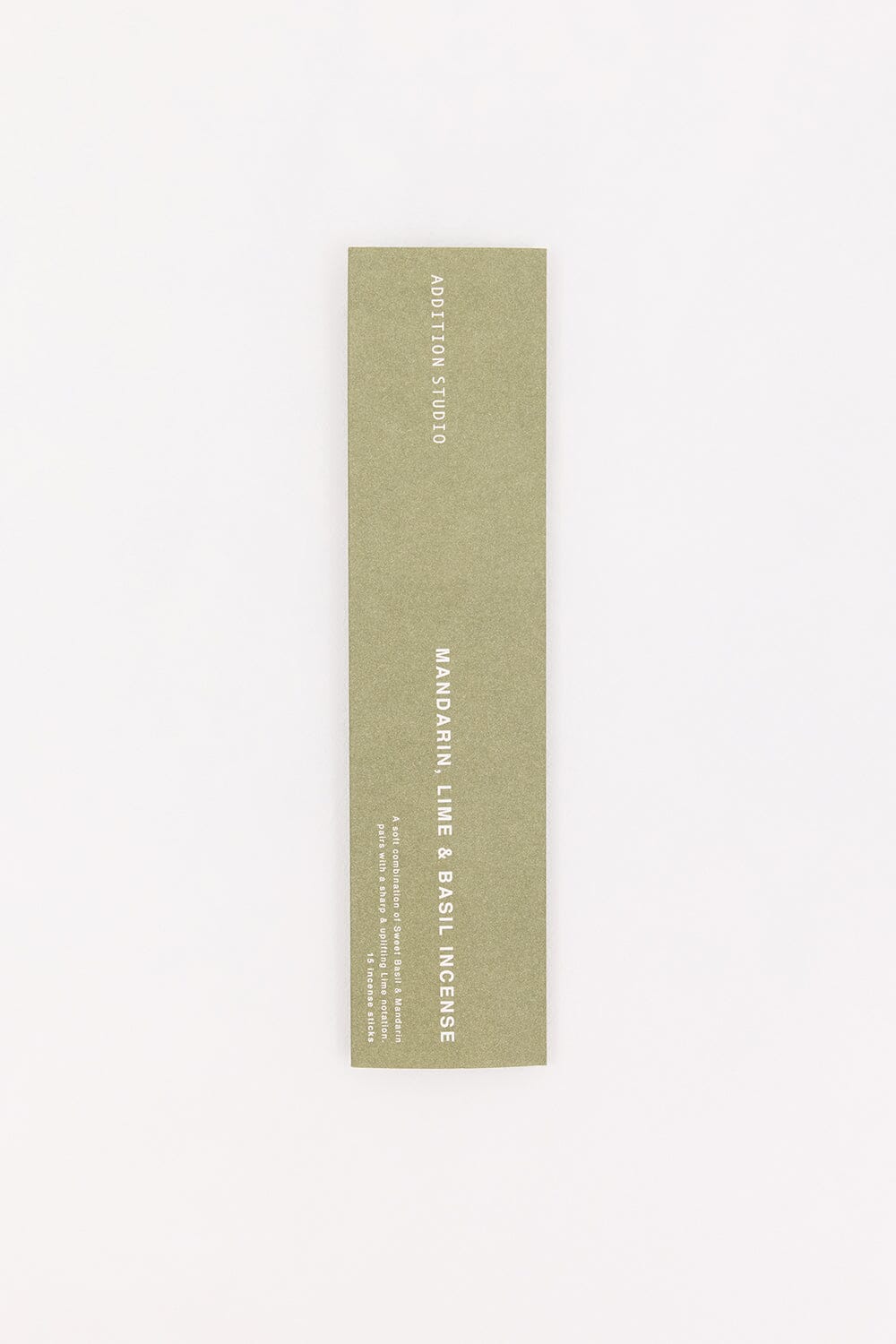 ADDITION STUDIO MANDARIN LIME BASIL INCENSE Accessories DISSH Boutiques O/S CLEAR/CRYSTAL 