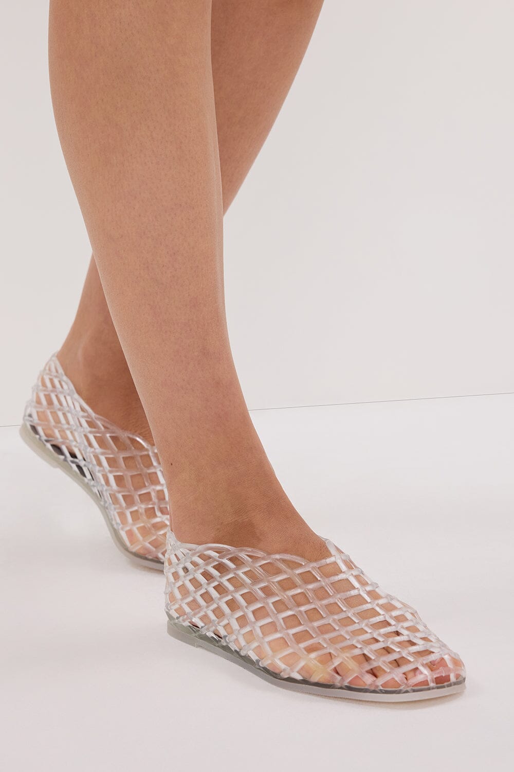 SENSO JELLIE FLAT CLEAR Shoes DISSH Boutiques 