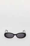 LUV LOU THE ELLIDY SUNGLASSES BLACK