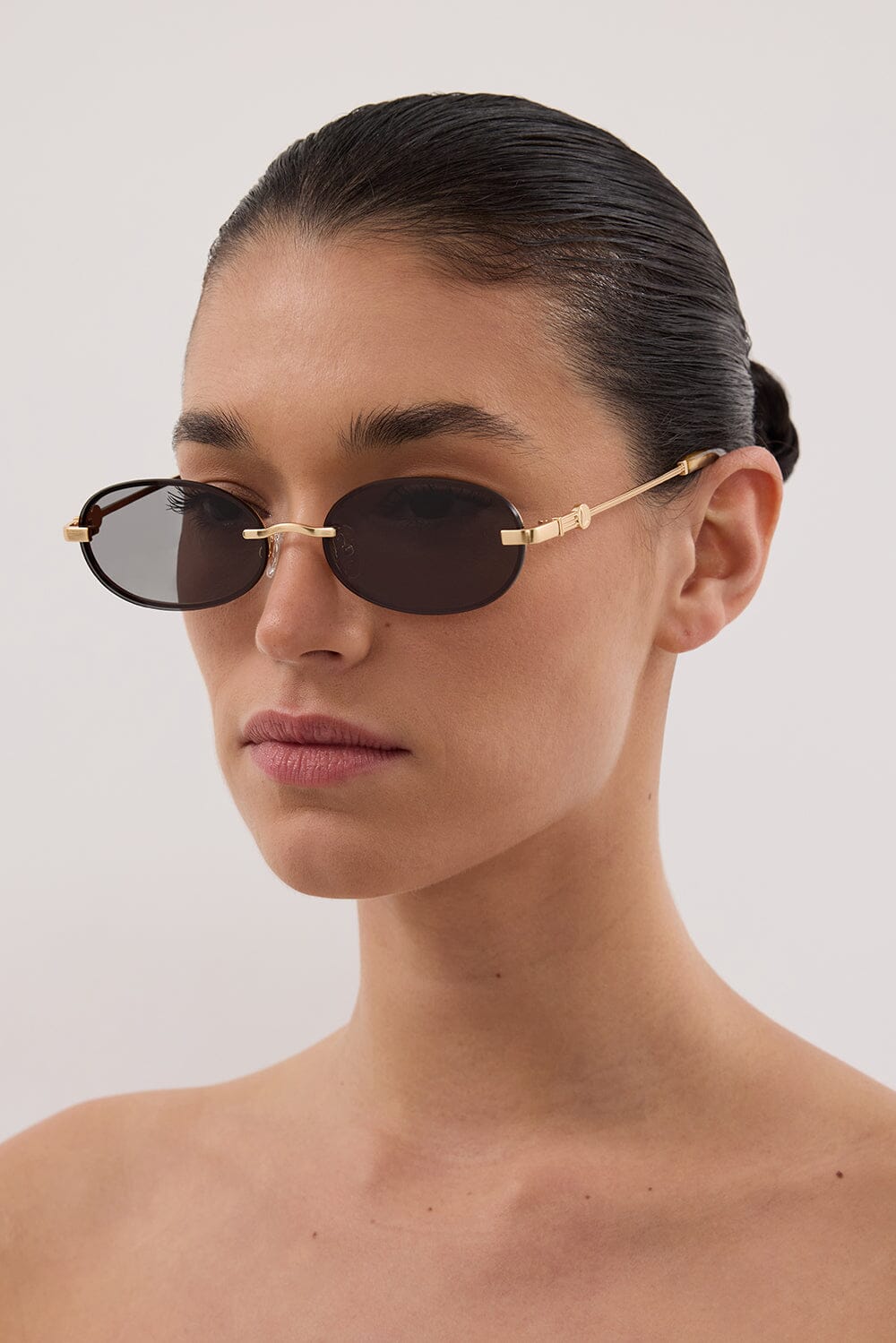 LUV LOU THE JEAN BRUSHED GOLD Accessories LUV LOU 