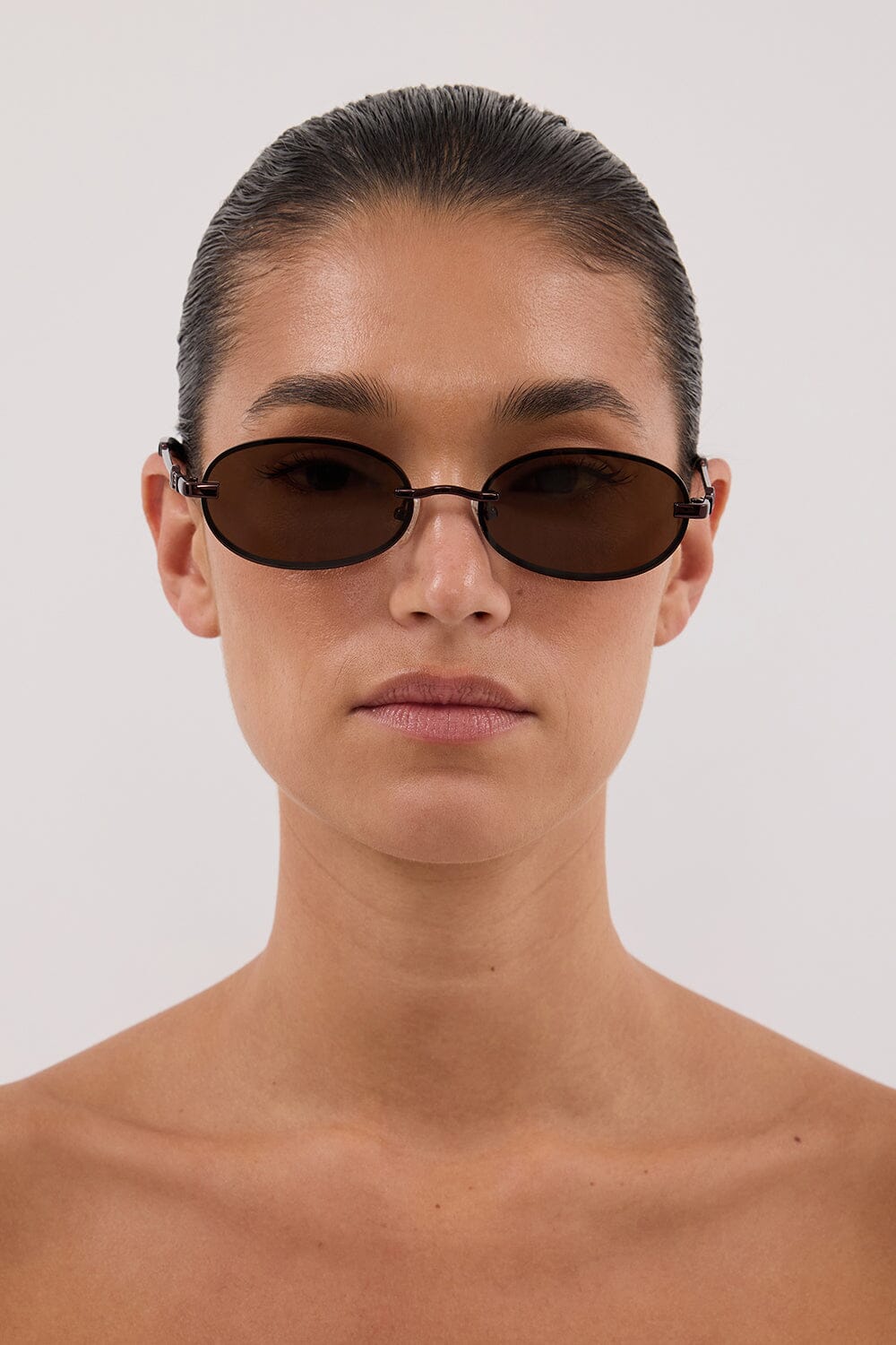 LUV LOU THE JEAN BRONZE SUNGLASSES Accessories LUV LOU 