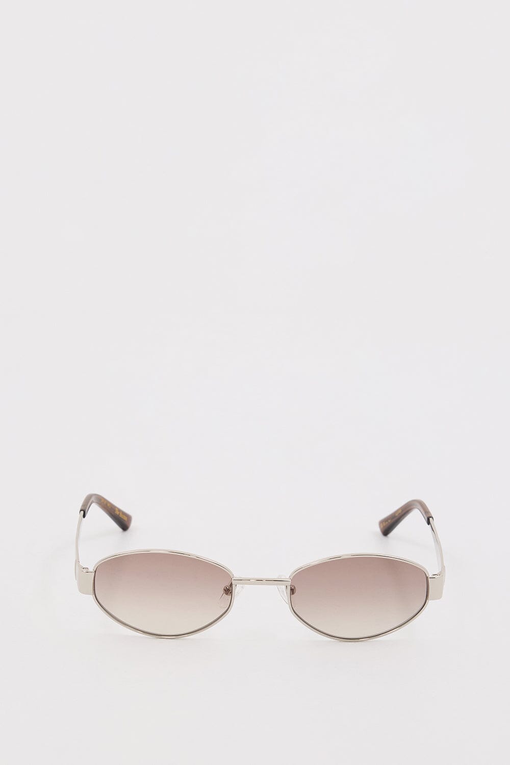 LUV LOU THE BOSTON CRYSTAL SILVER SUNGLASSES Accessories LUV LOU O/S SILVER 