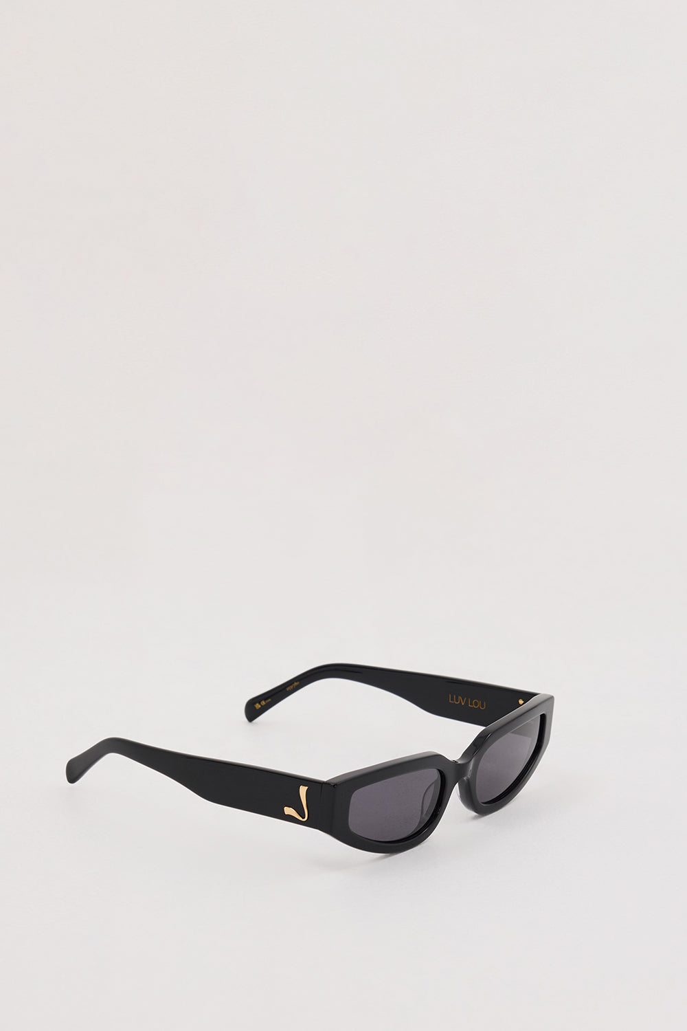 LUV LOU THE HAYLEY BLACK SUNGLASSES Accessories DISSH Boutiques 
