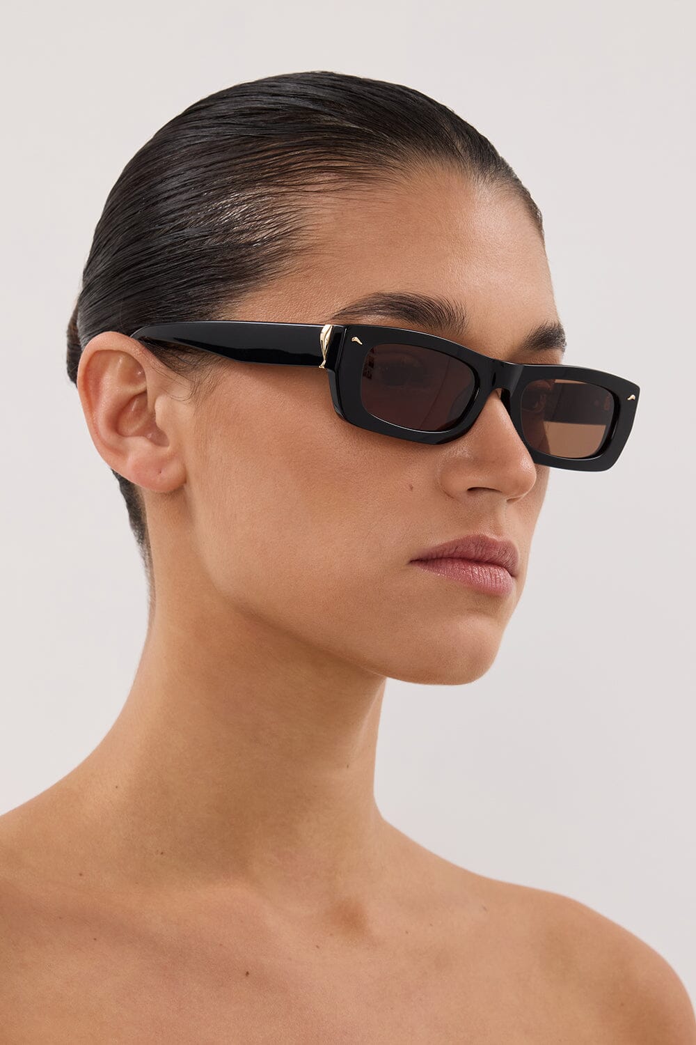 LUV LOU THE TOMMY BLACK SUNGLASSES Accessories DISSH Boutiques 