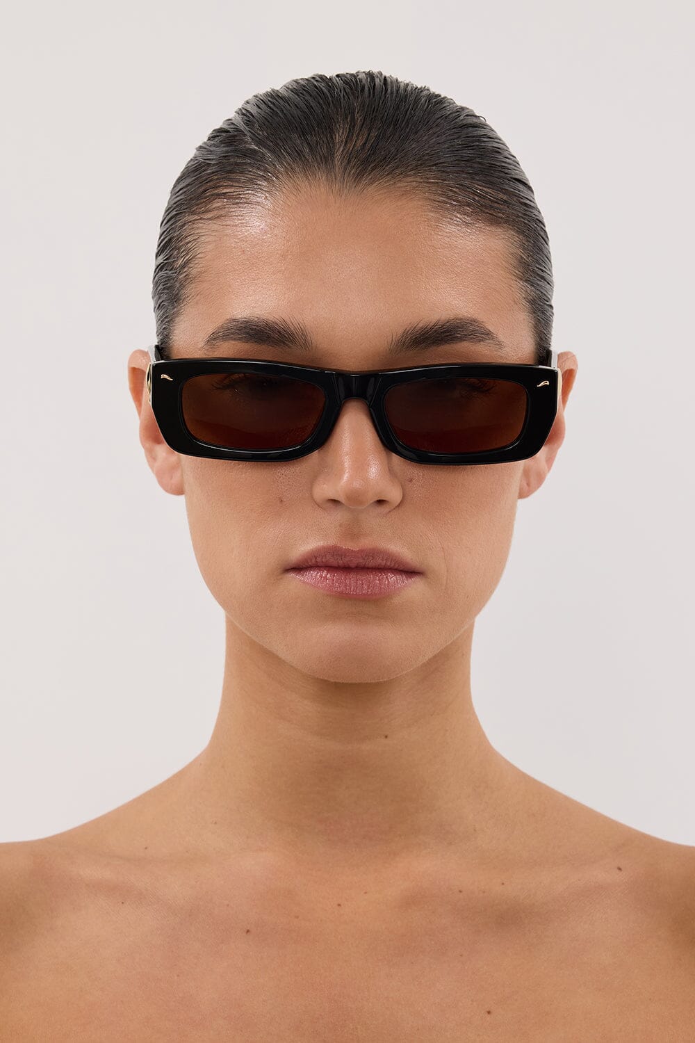 LUV LOU THE TOMMY BLACK SUNGLASSES Accessories DISSH Boutiques 