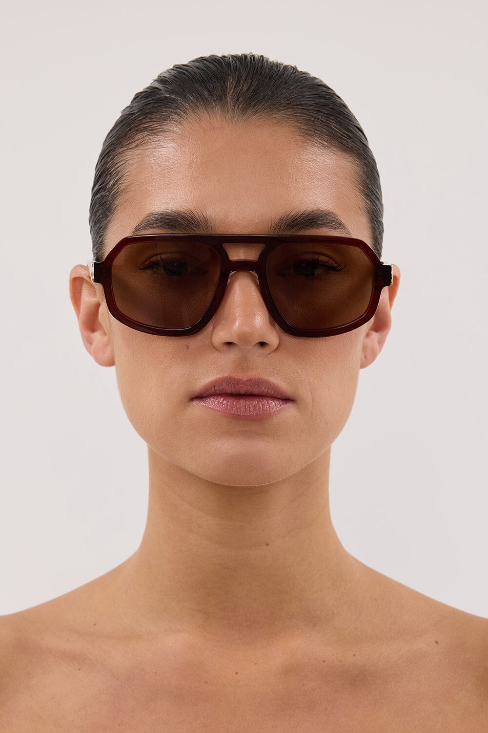 LUV LOU THE BANKS CHERRY SUNGLASSES Accessories DISSH Boutiques 