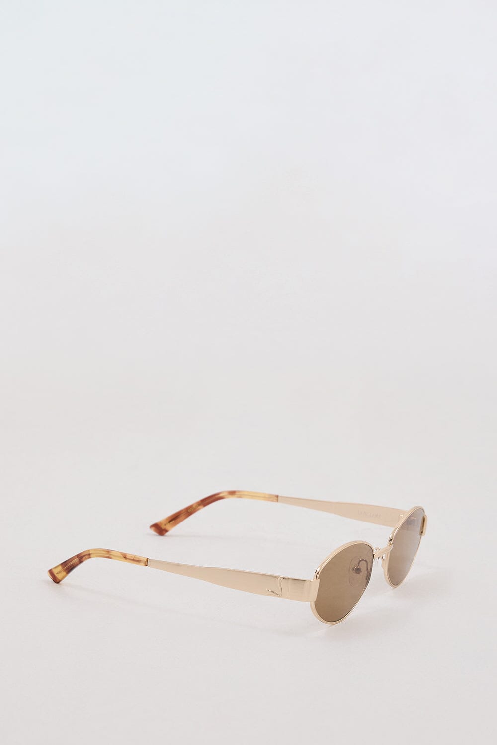 LUV LOU THE BOSTON BRUSHED GOLD SUNGLASSES Accessories DISSH Boutiques 