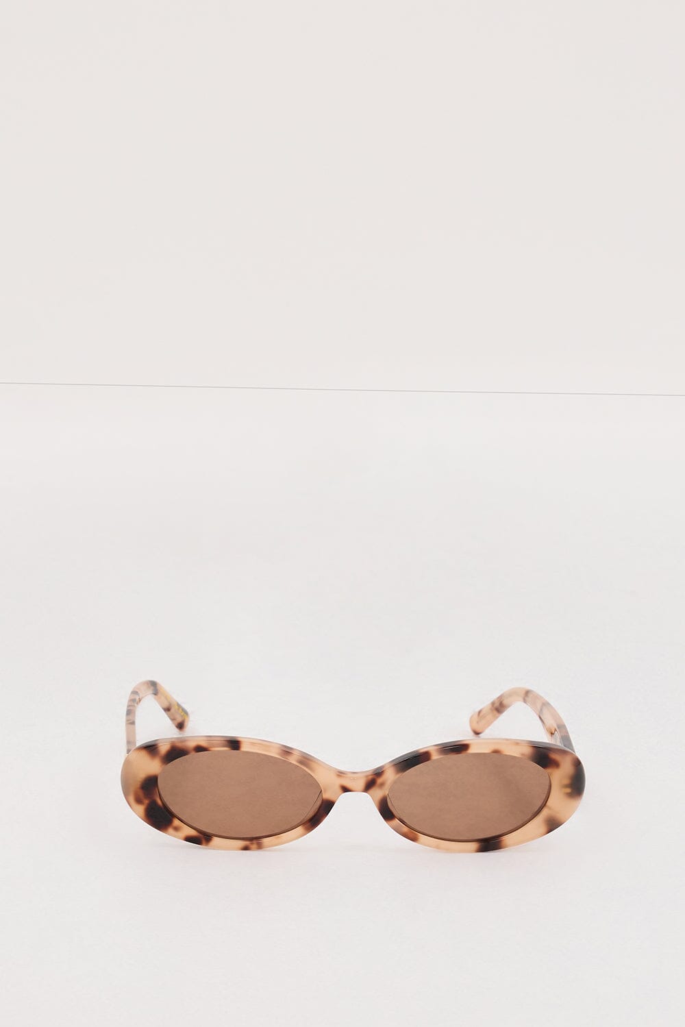 LUV LOU THE MORGAN CREAM TORT SUNGLASSES Accessories DISSH Boutiques O/S CREAM 