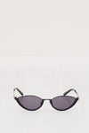 LUV LOU THE LIA BLACK SUNGLASSES