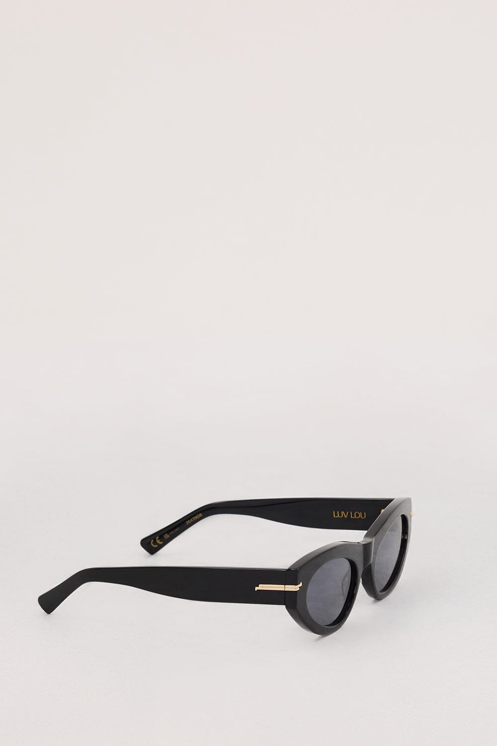 LUV LOU THE SOFIA BLACK SUNGLASSES Accessories LUV LOU 