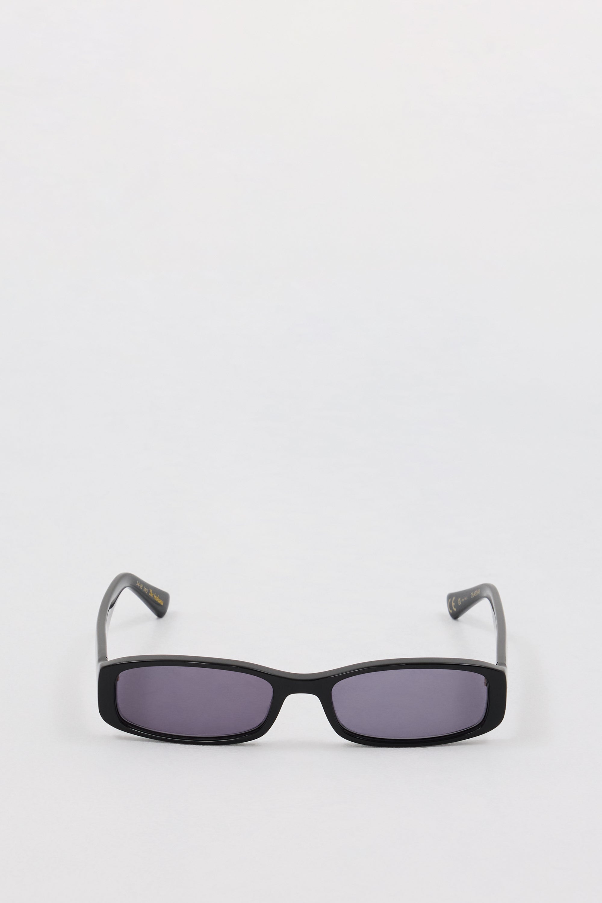 LUV LOU THE INDIANA BLACK SUNGLASSES