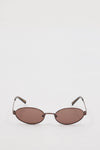 LUV LOU THE KENDALL SUNGLASSES BRONZE