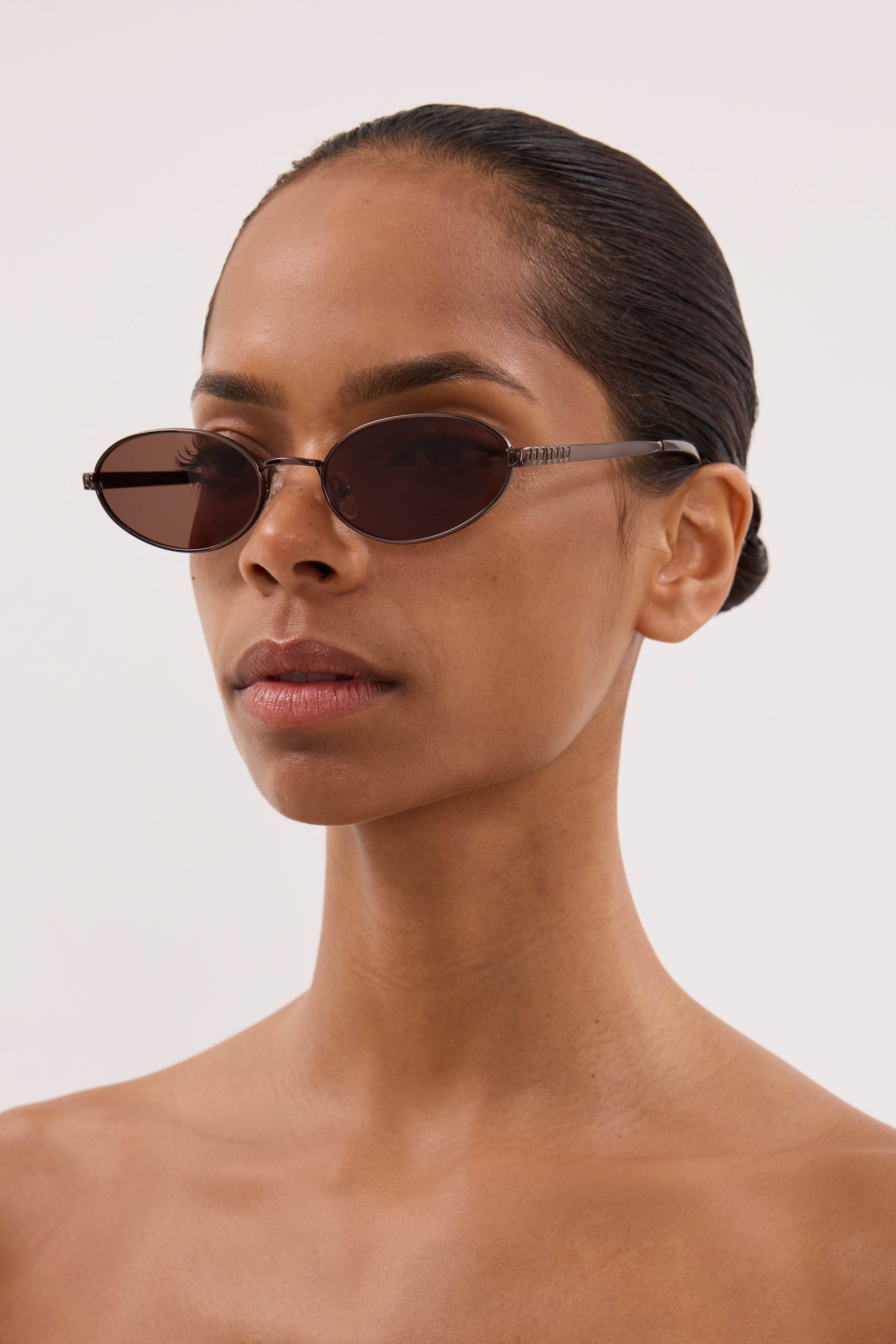 LUV LOU THE KENDALL SUNGLASSES BRONZE