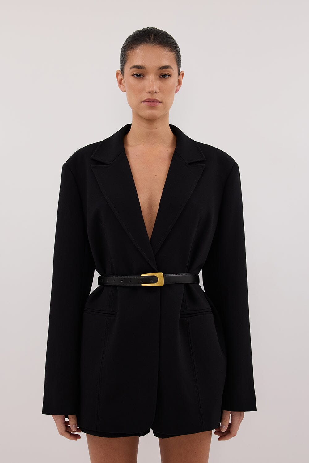NOAH THE LABEL BLACK CLASSIC BELT Accessories DISSH Boutiques 