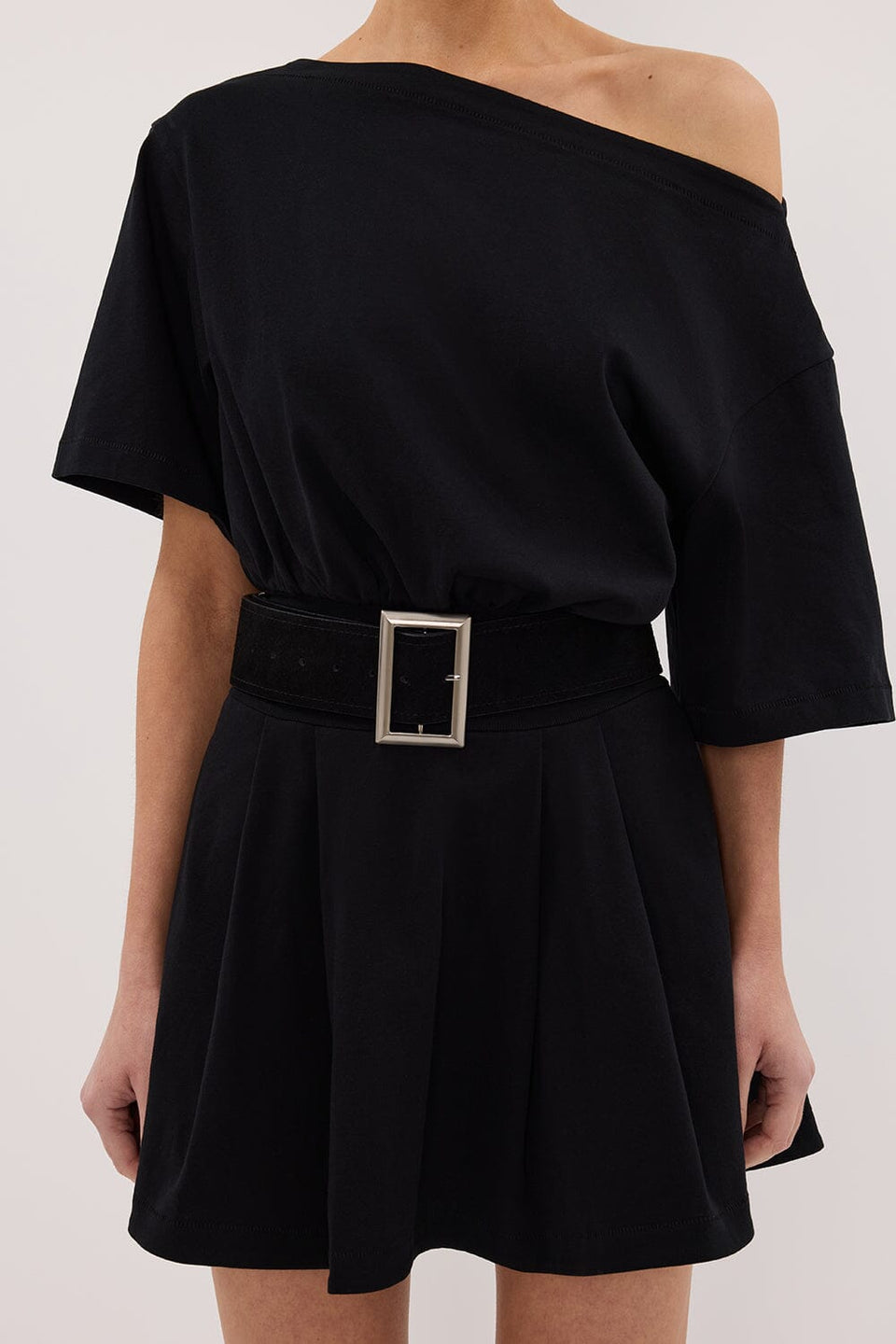 NOAH THE LABEL SUEDE BELT BLACK Accessories DISSH Boutiques 