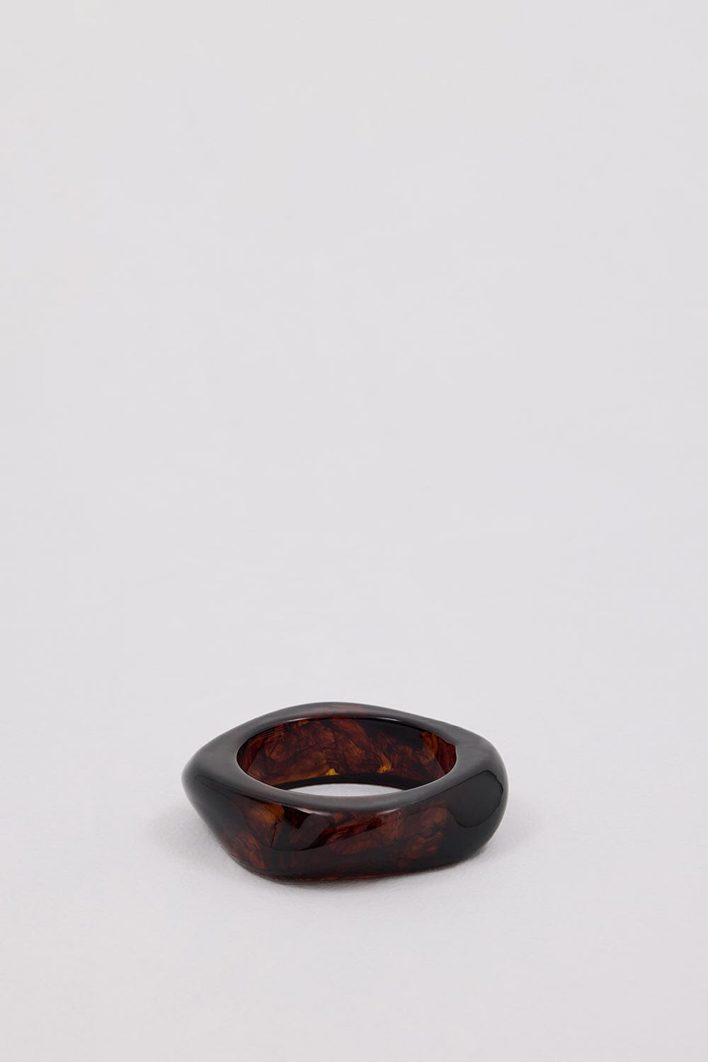 NOAH THE LABEL DARK BROWN RESIN BANGLE Accessories DISSH Boutiques 
