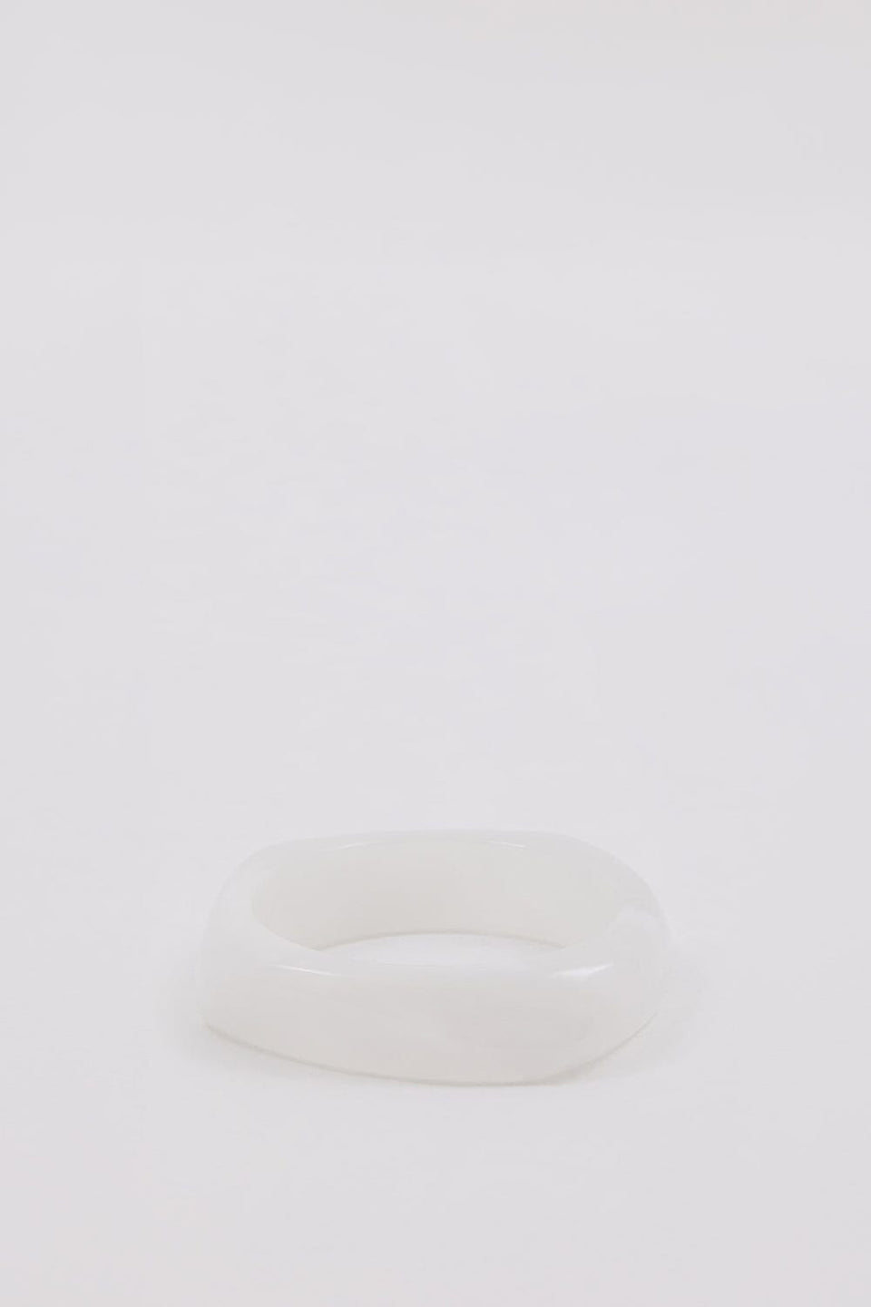 NOAH THE LABEL WHITE RESIN BANGLE Accessories NOAH THE LABEL 