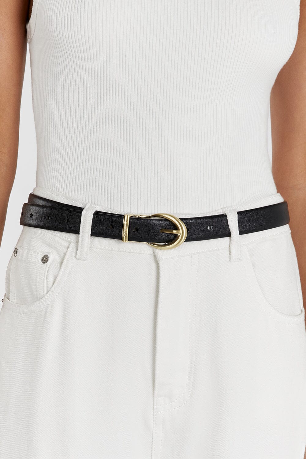 SANCIA THE MISCHA BELT BLACK Accessories DISSH Boutiques 