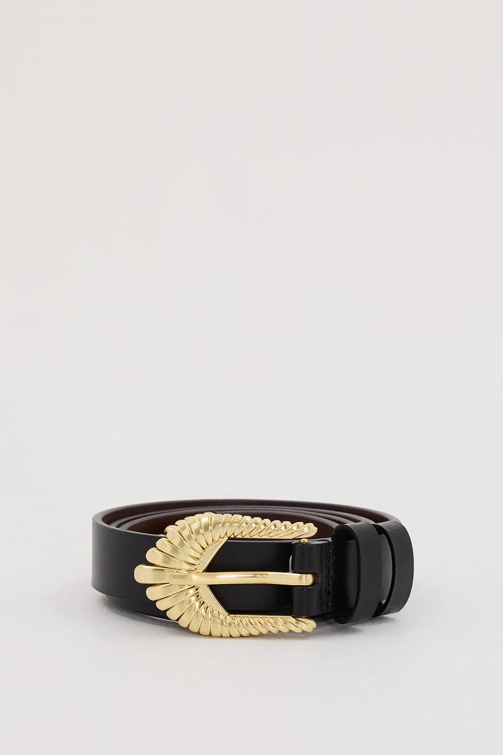 SANCIA THE ZOLINA BLACK BELT Accessories DISSH Boutiques O/S BLACK 