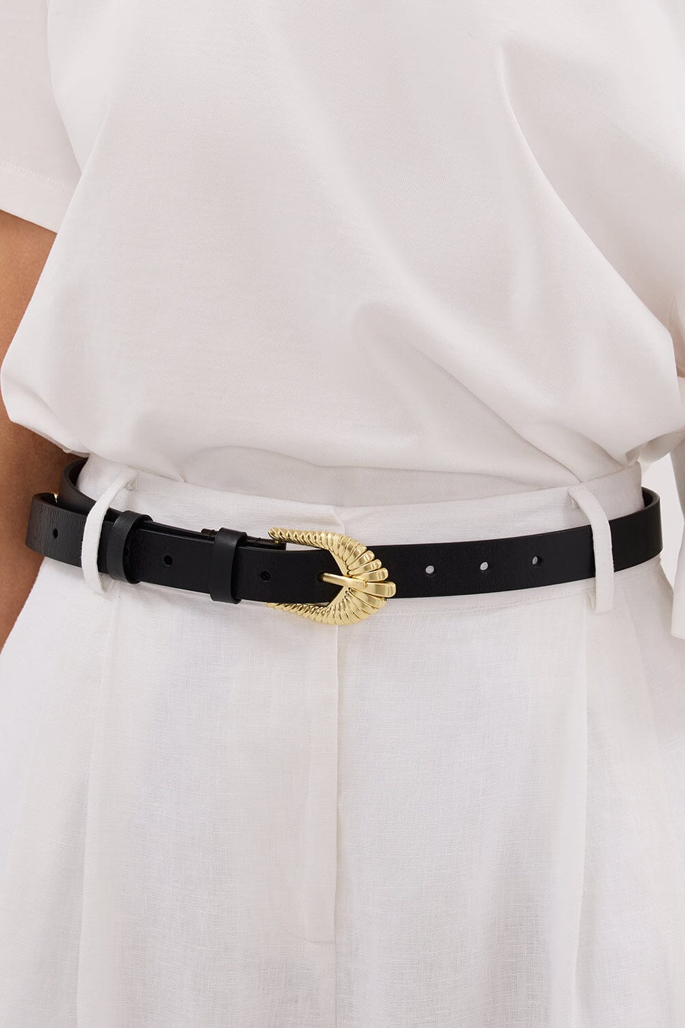 SANCIA THE ZOLINA BLACK BELT Accessories DISSH Boutiques 