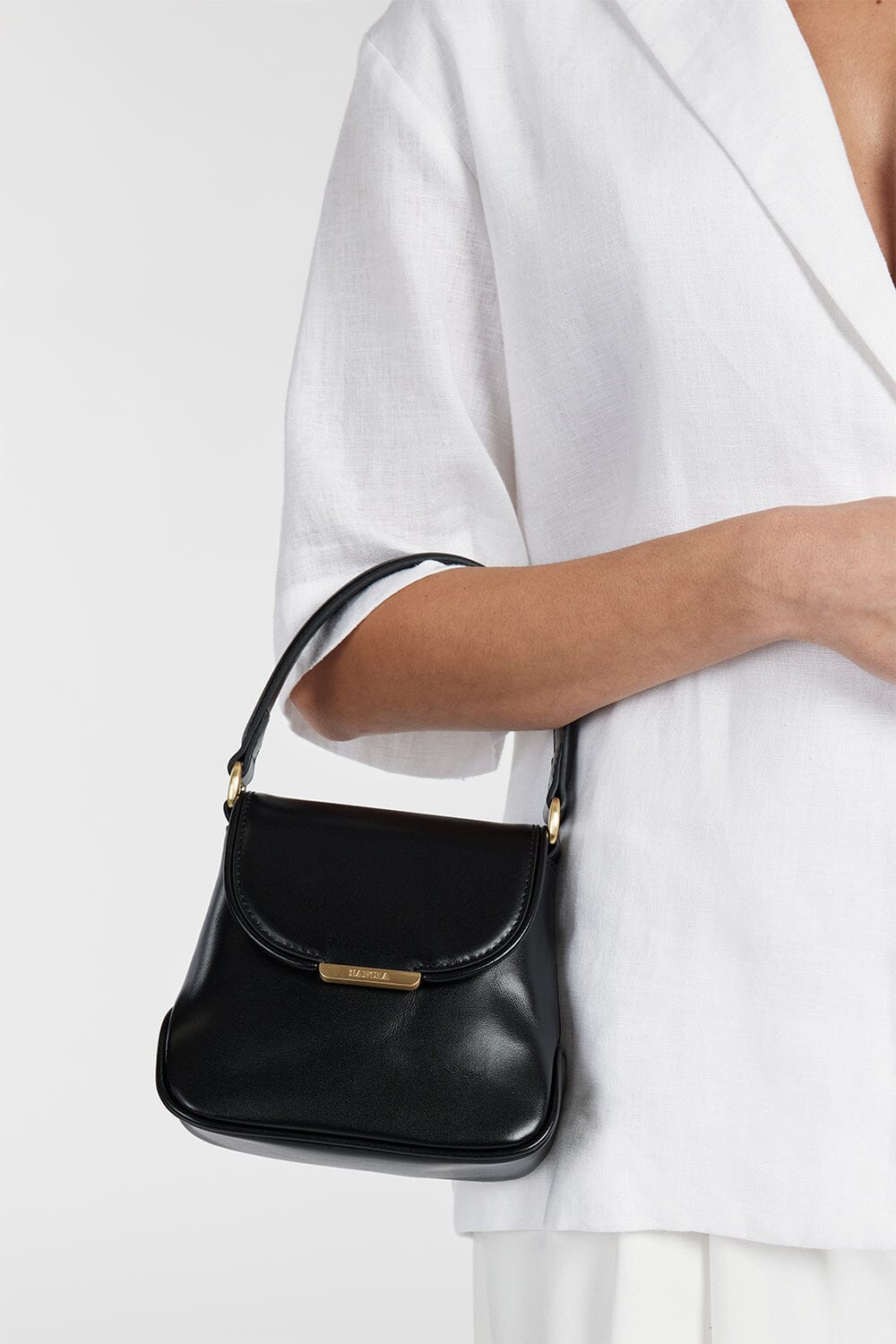 SANCIA THE MERIDA BAG BLACK Accessories DISSH Boutiques 